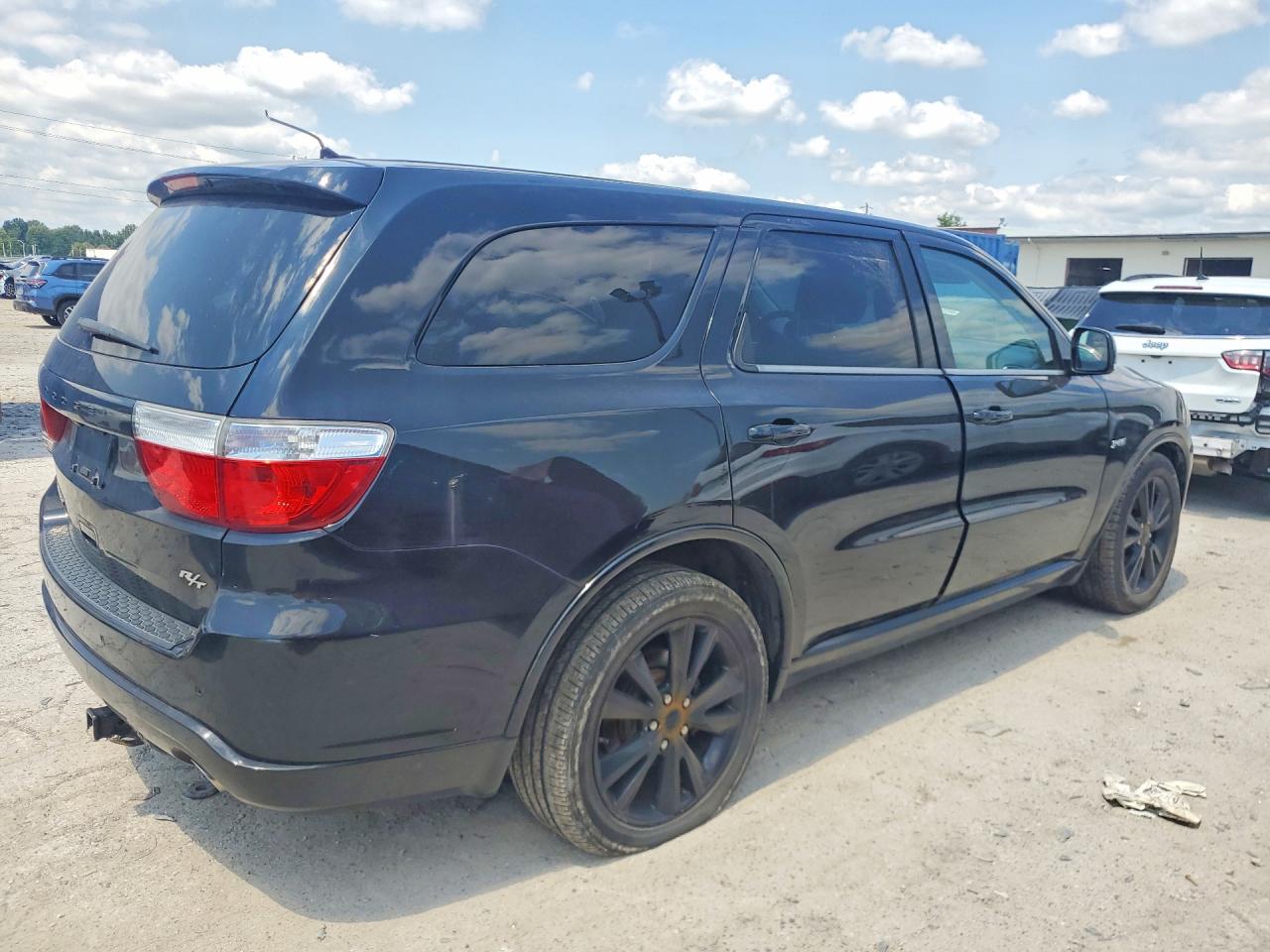 2013 Dodge Durango R/t Black vin: 1C4SDJCT3DC672714