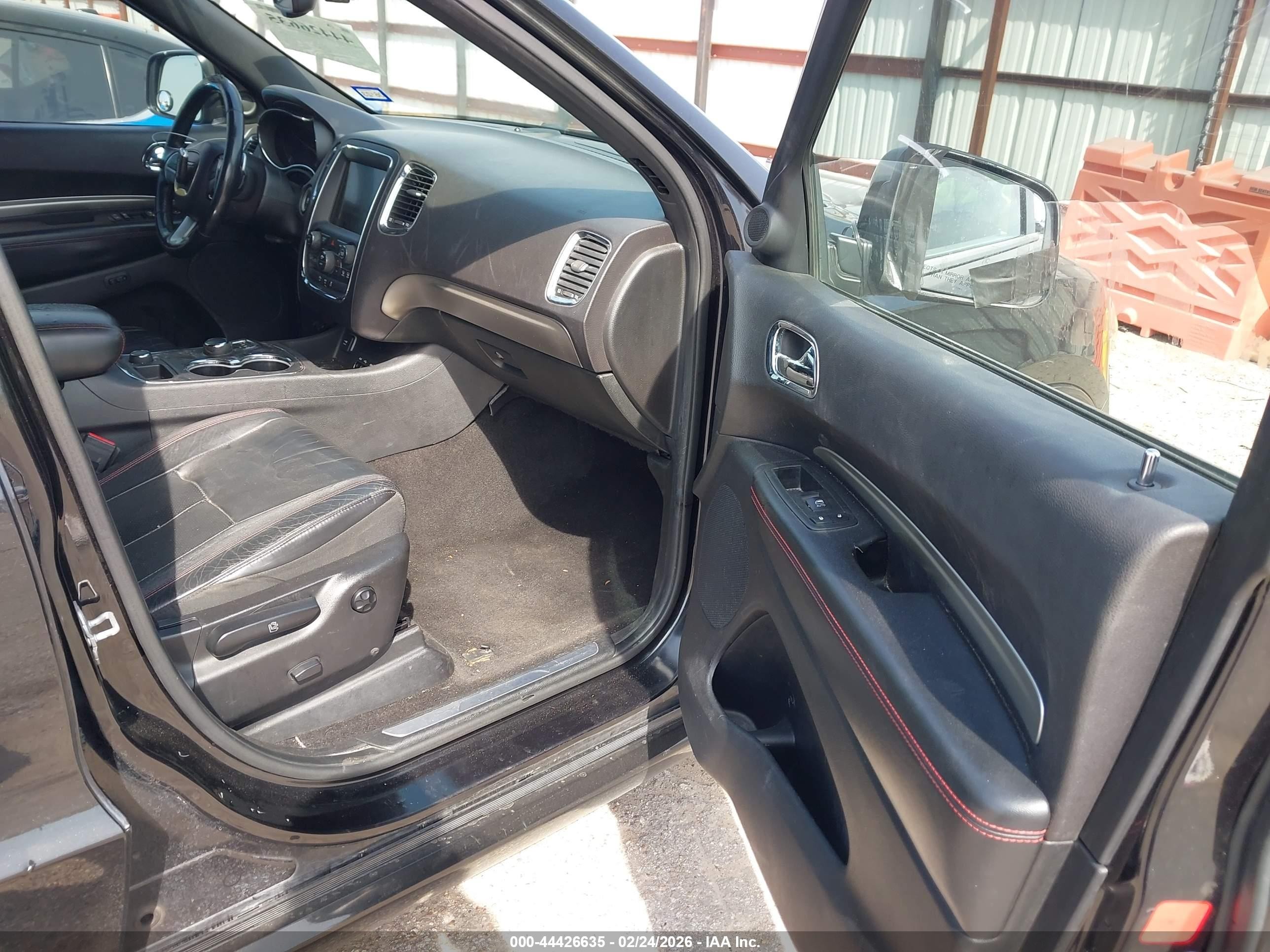 2014 Dodge Durango R/t Black vin: 1C4SDJCT3EC446254
