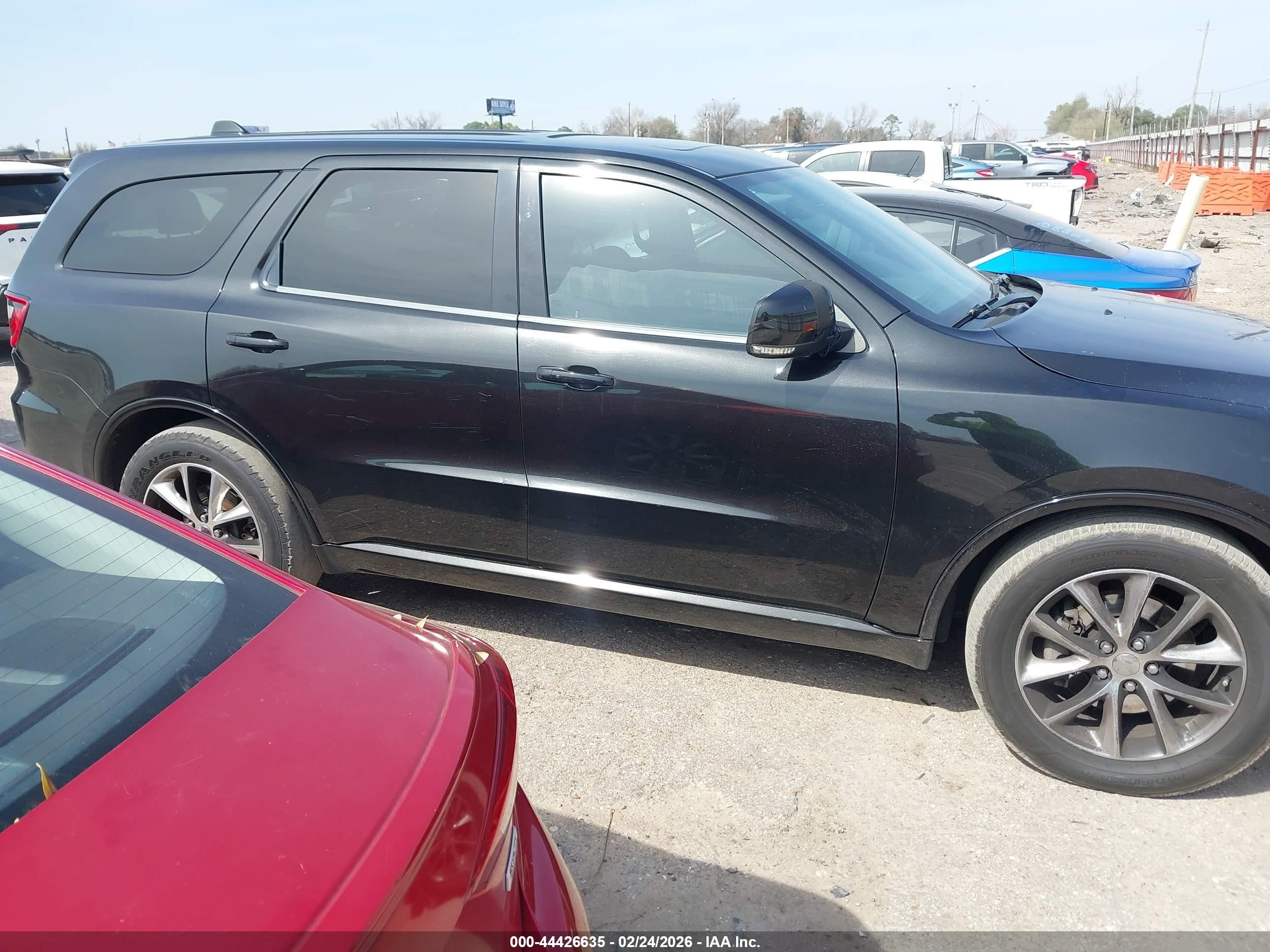 2014 Dodge Durango R/t Black vin: 1C4SDJCT3EC446254