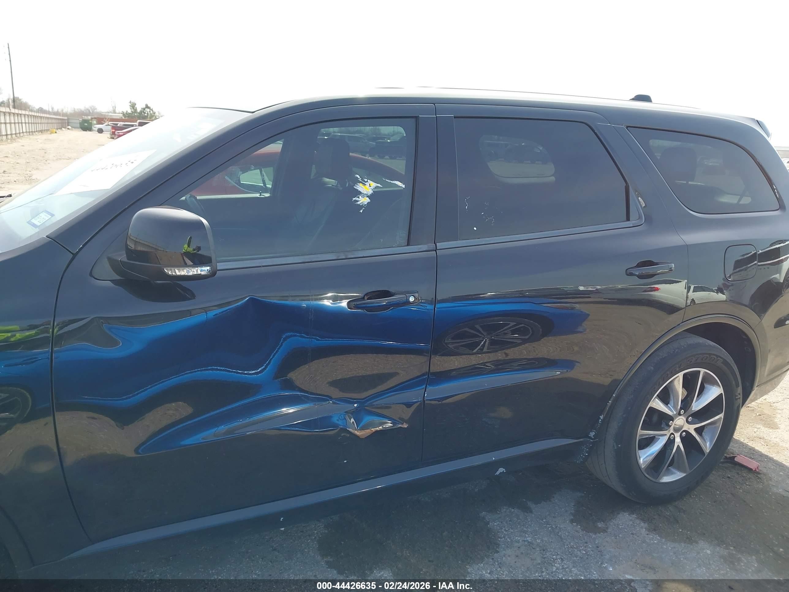 2014 Dodge Durango R/t Black vin: 1C4SDJCT3EC446254
