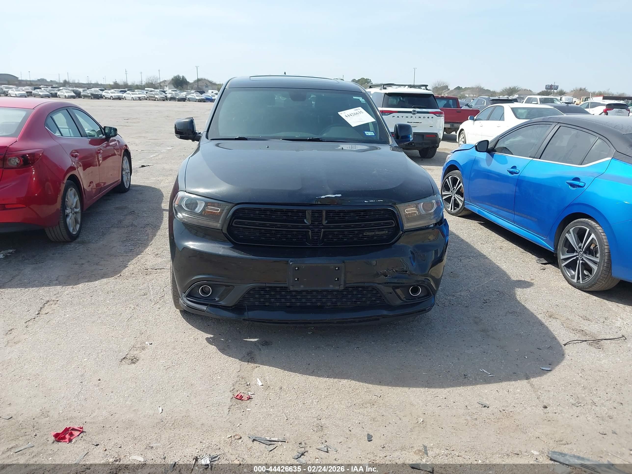 2014 Dodge Durango R/t Black vin: 1C4SDJCT3EC446254
