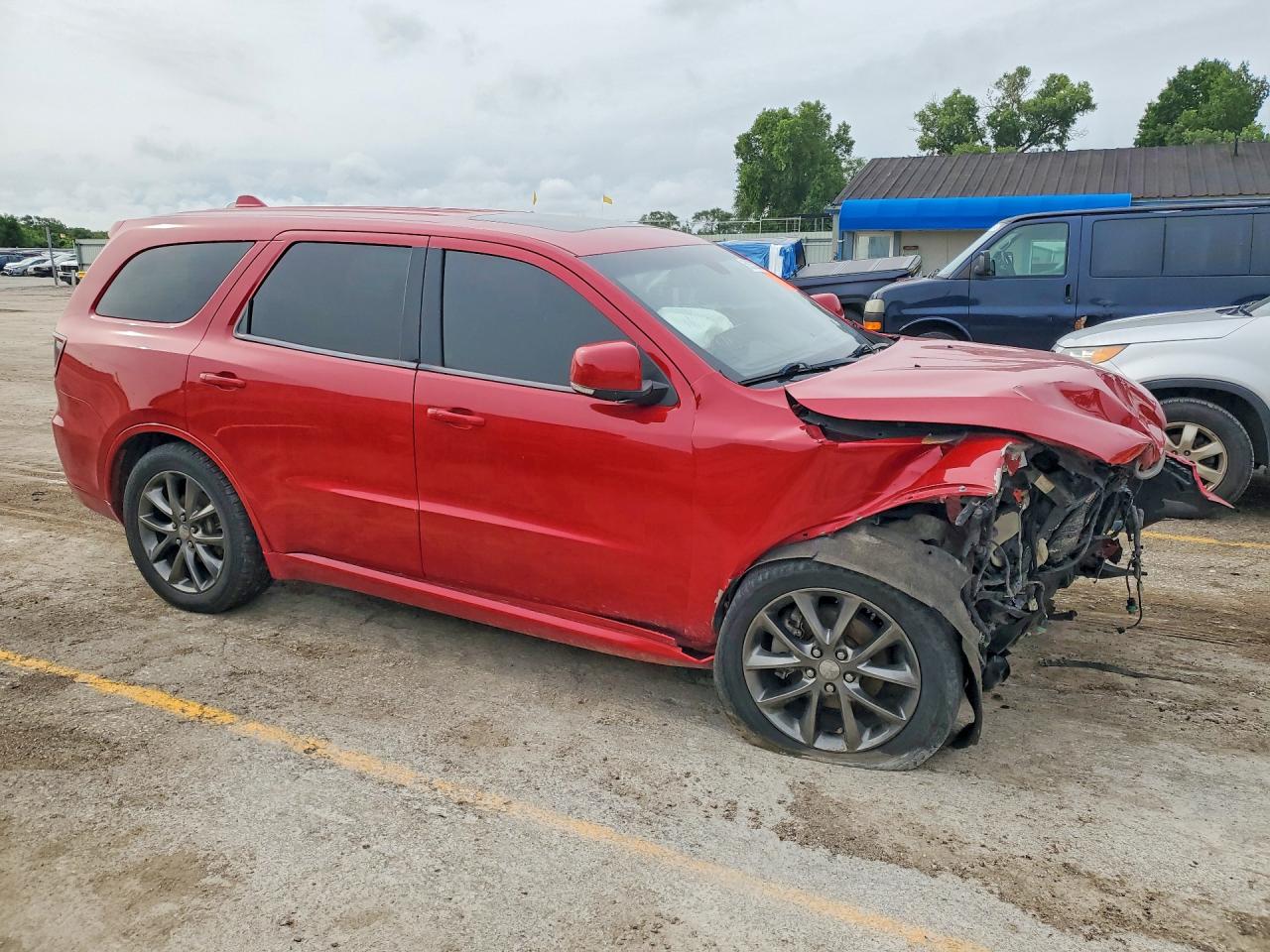 2014 Dodge Durango R/t Red vin: 1C4SDJCT3EC977194