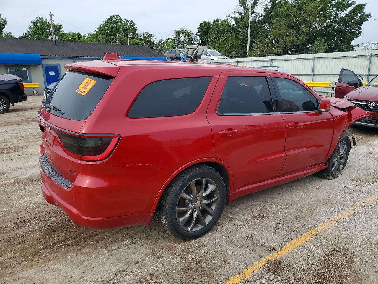 2014 Dodge Durango R/t Red vin: 1C4SDJCT3EC977194