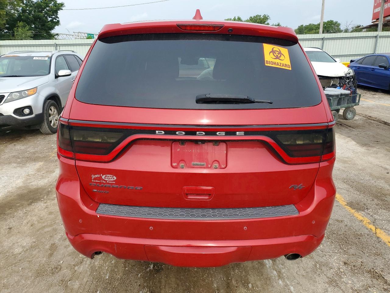 2014 Dodge Durango R/t Red vin: 1C4SDJCT3EC977194