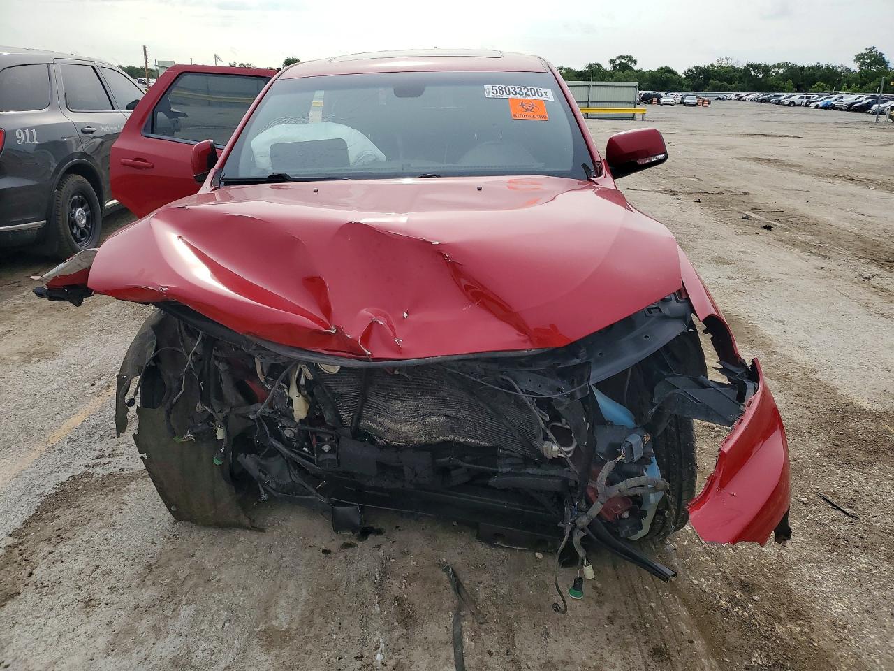 2014 Dodge Durango R/t Red vin: 1C4SDJCT3EC977194