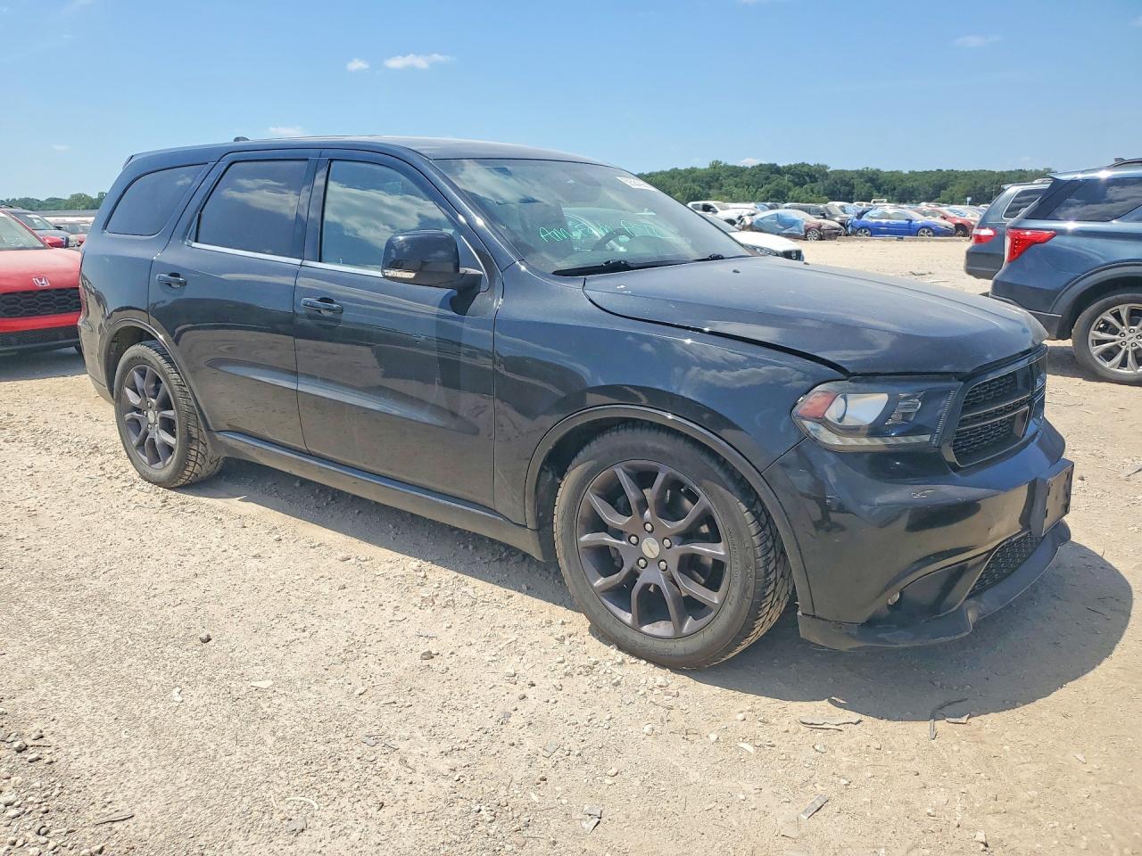 2015 Dodge Durango R/t Черный vin: 1C4SDJCT3FC240398