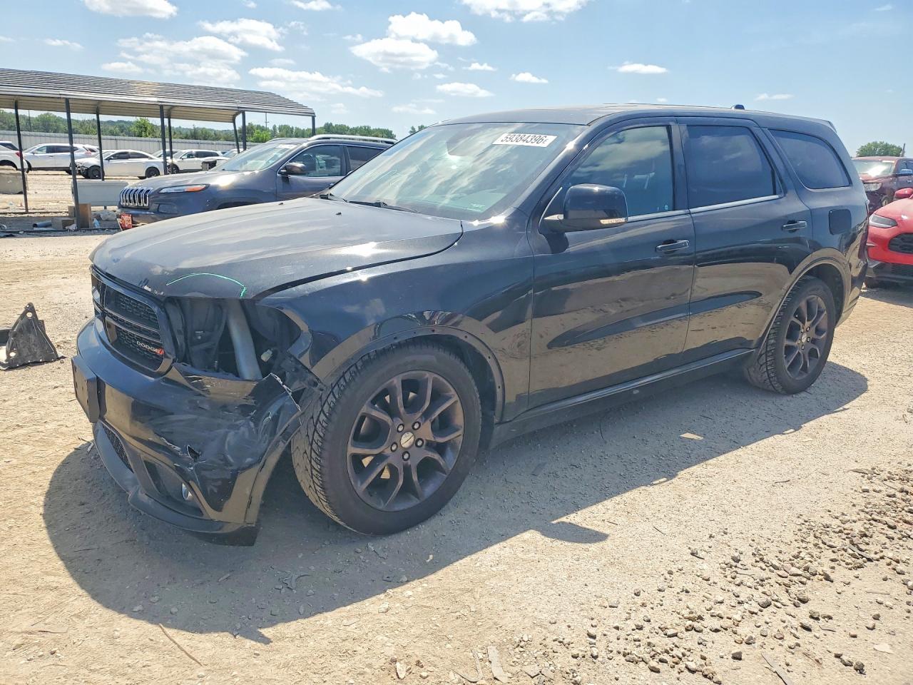 2015 Dodge Durango R/t Черный vin: 1C4SDJCT3FC240398