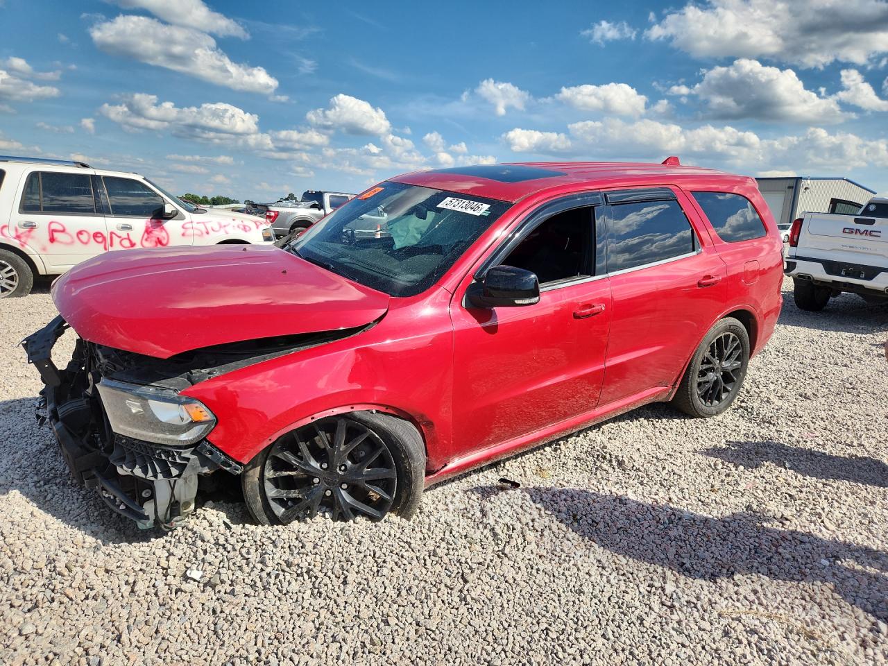 2015 Dodge Durango R Red vin: 1C4SDJCT3FC811226