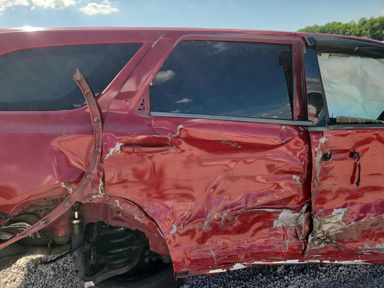 2015 Dodge Durango R Красный vin: 1C4SDJCT3FC811226