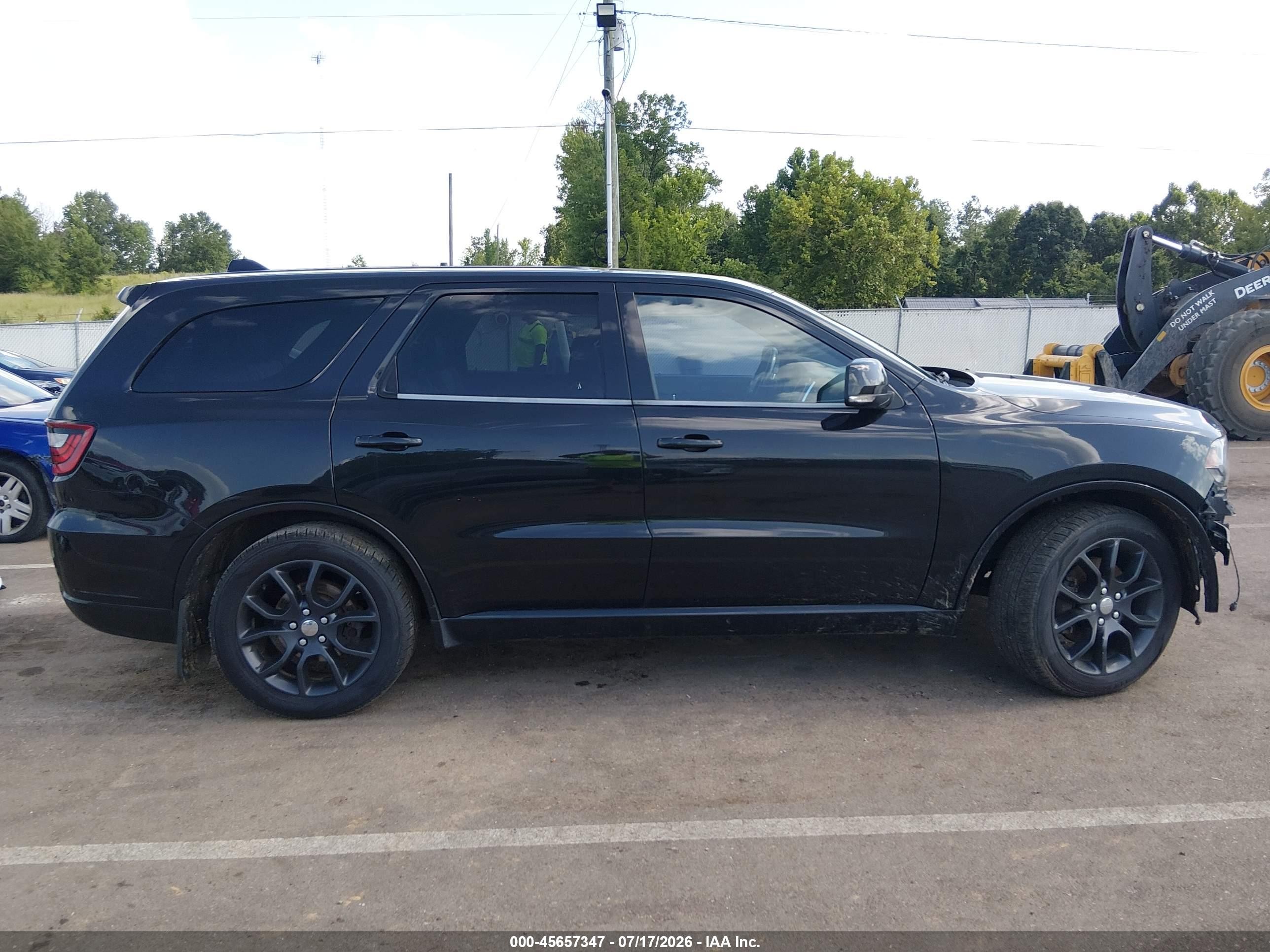 2015 Dodge Durango R/t Black vin: 1C4SDJCT3FC927395