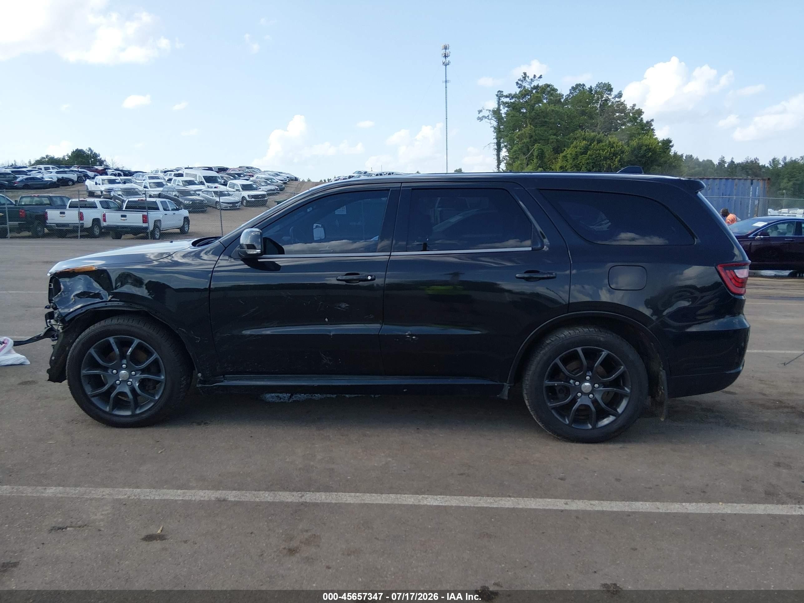 2015 Dodge Durango R/t Black vin: 1C4SDJCT3FC927395
