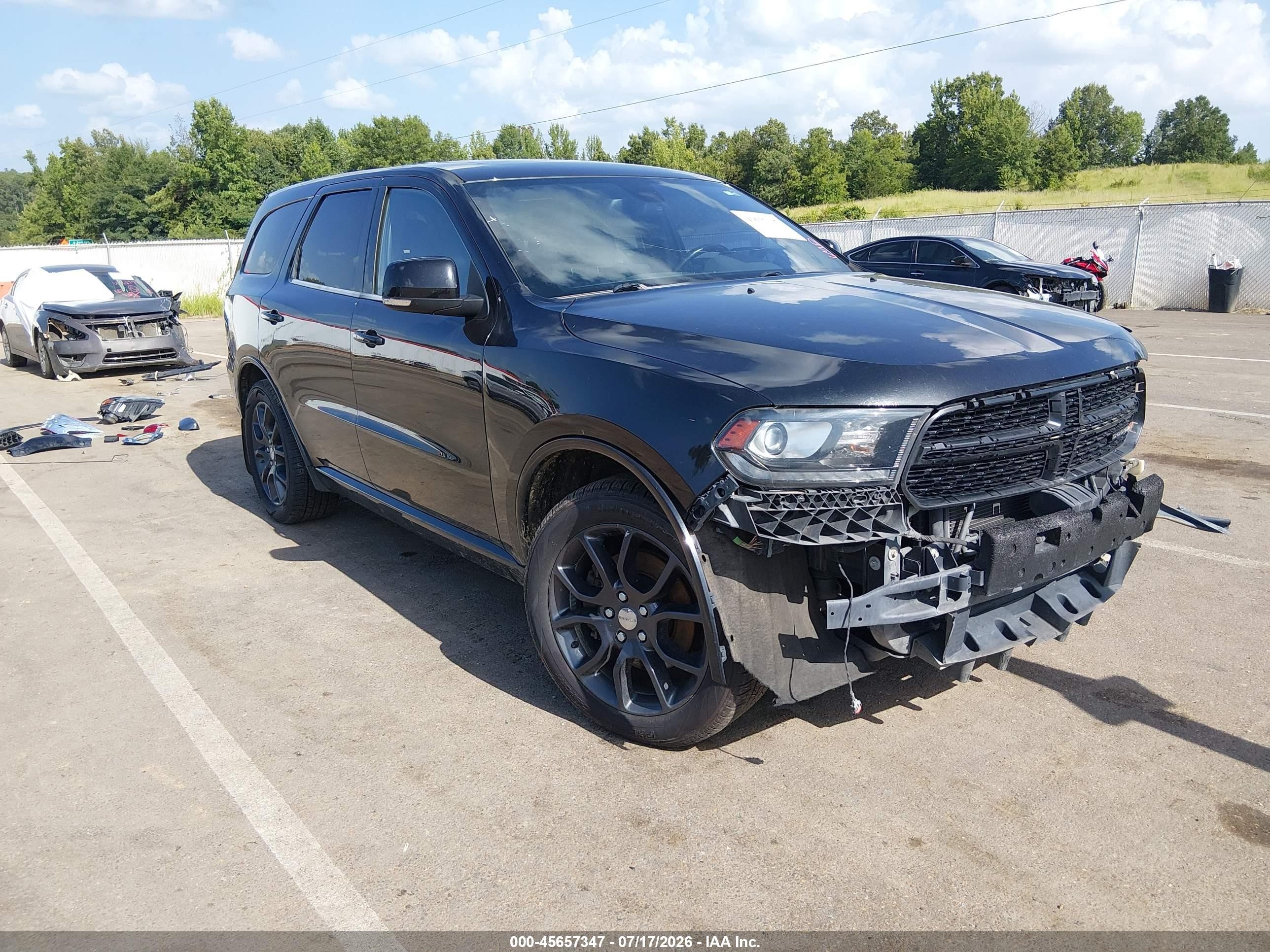 2015 Dodge Durango R/t Black vin: 1C4SDJCT3FC927395