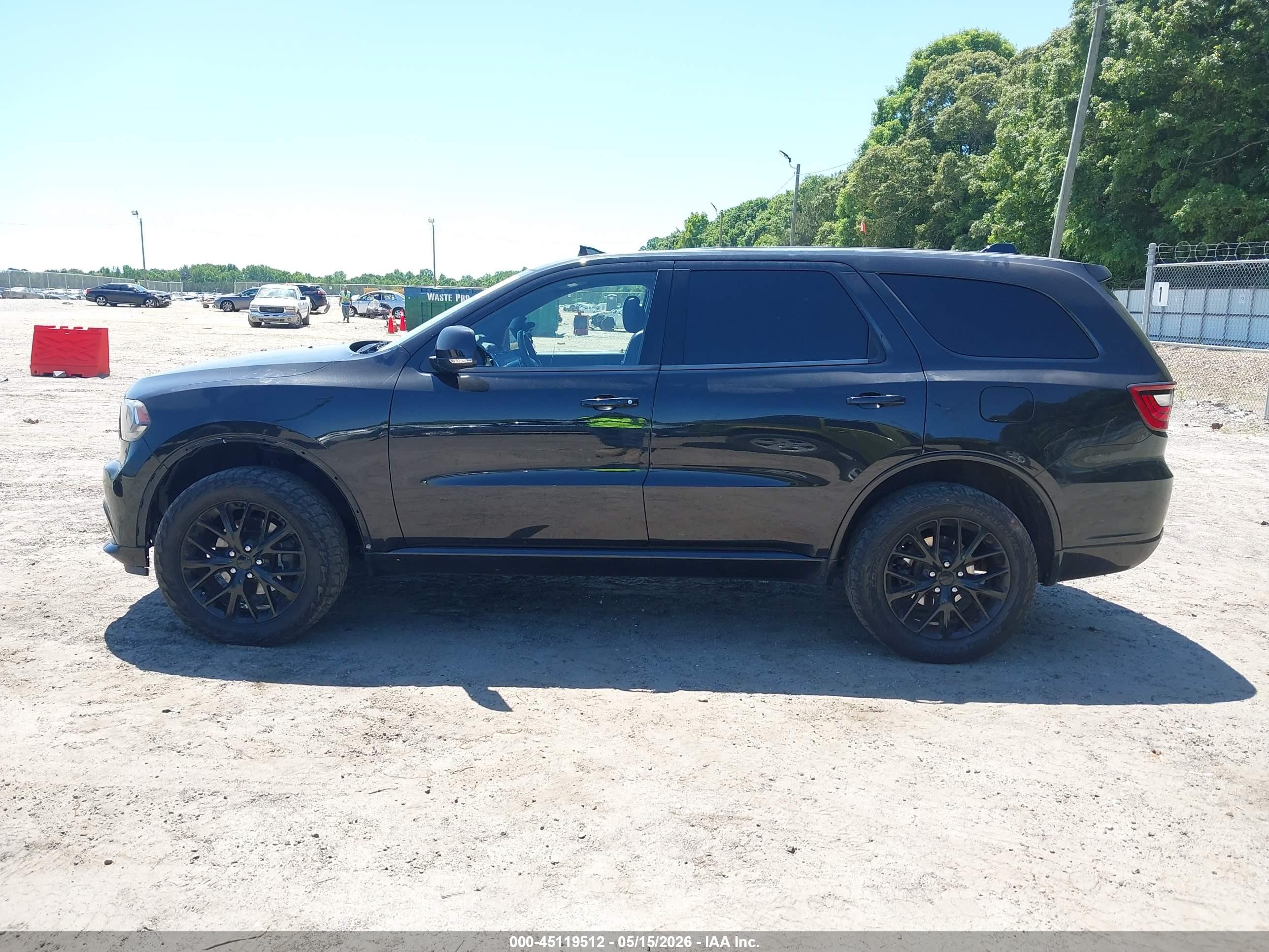 2015 Dodge Durango R/t Black vin: 1C4SDJCT3FC953785