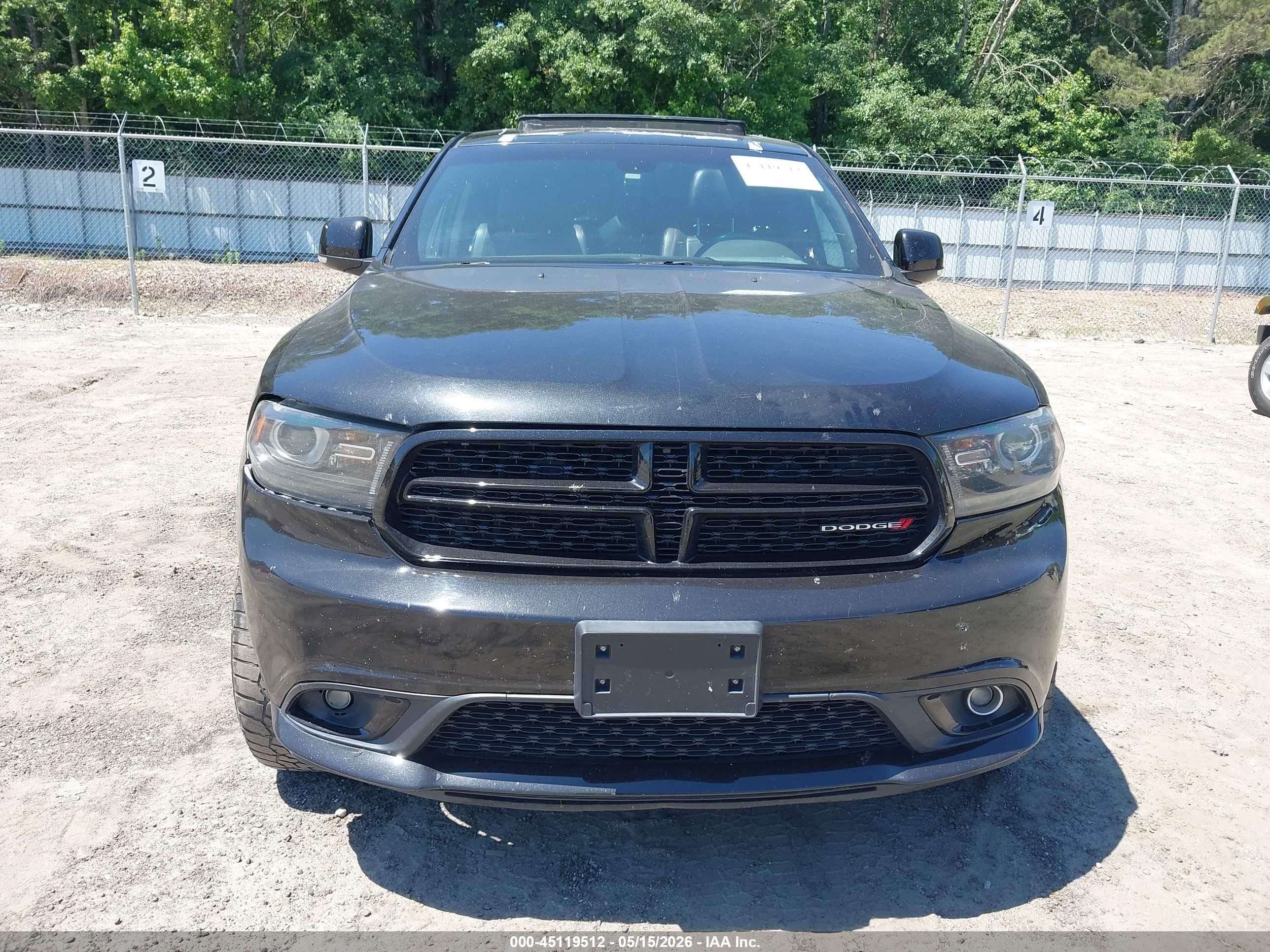 2015 Dodge Durango R/t Black vin: 1C4SDJCT3FC953785