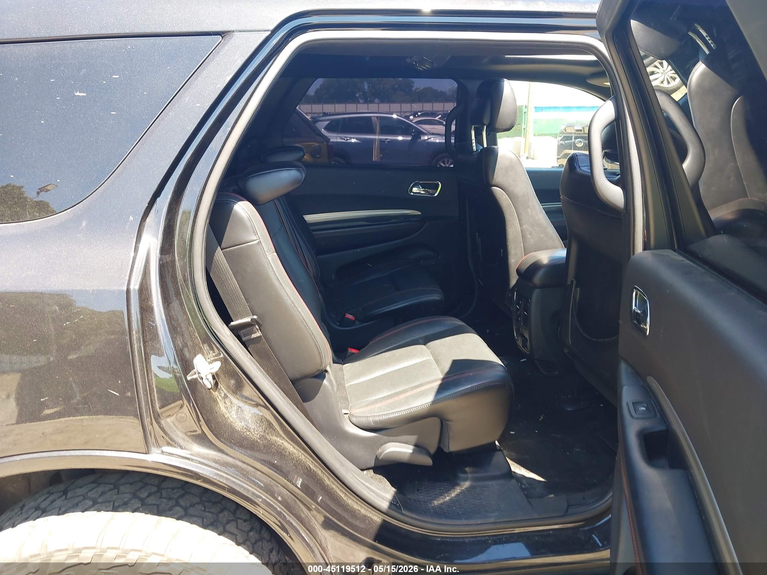 2015 Dodge Durango R/t Black vin: 1C4SDJCT3FC953785
