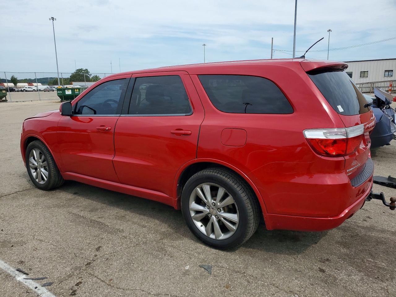 2012 Dodge Durango R/t Red vin: 1C4SDJCT4CC195970
