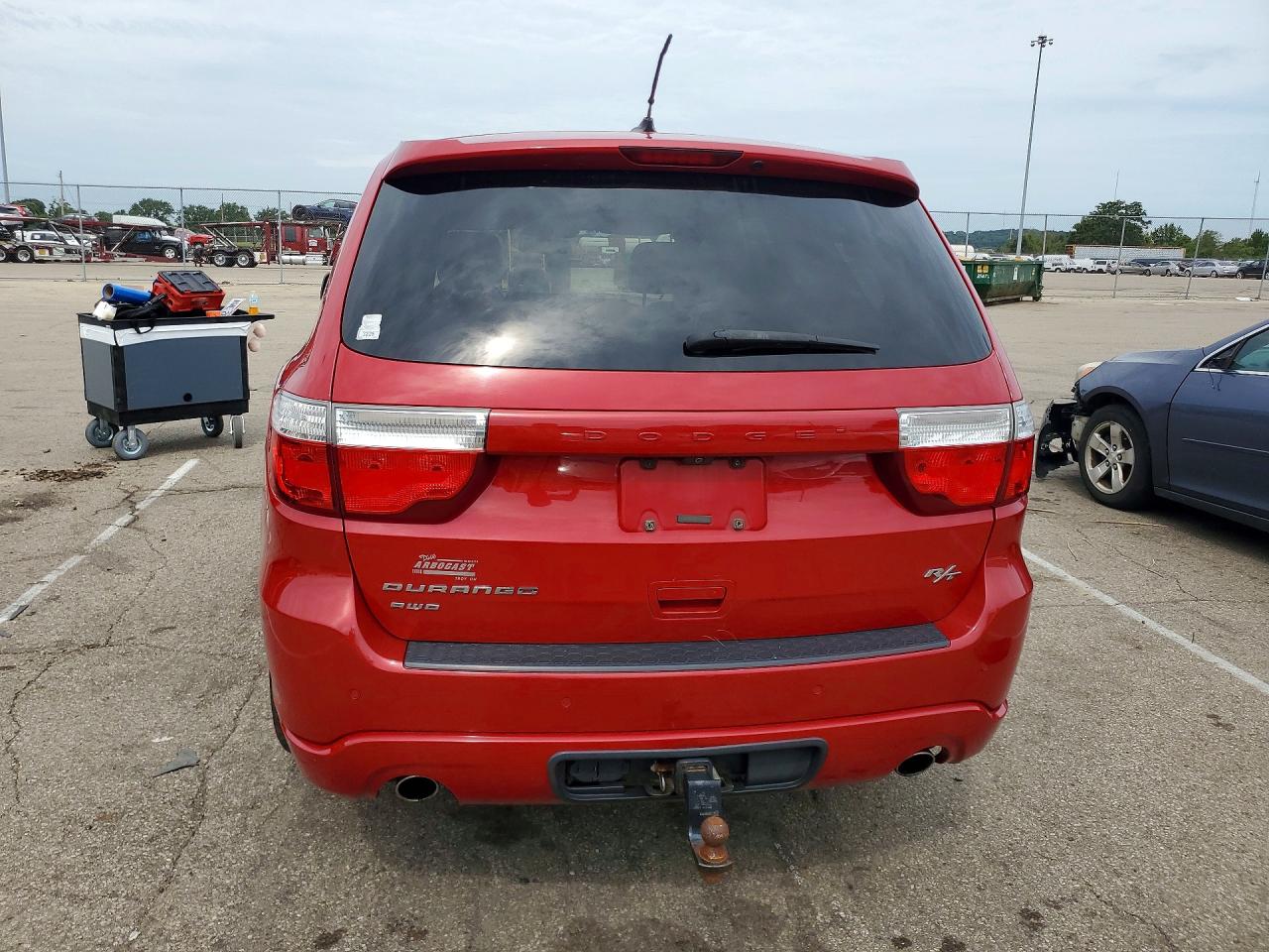 2012 Dodge Durango R/t Red vin: 1C4SDJCT4CC195970