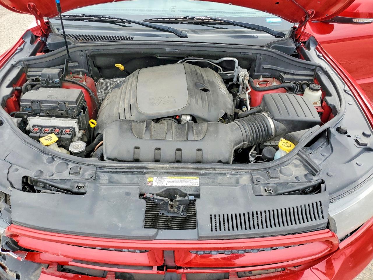 2012 Dodge Durango R/t Red vin: 1C4SDJCT4CC195970