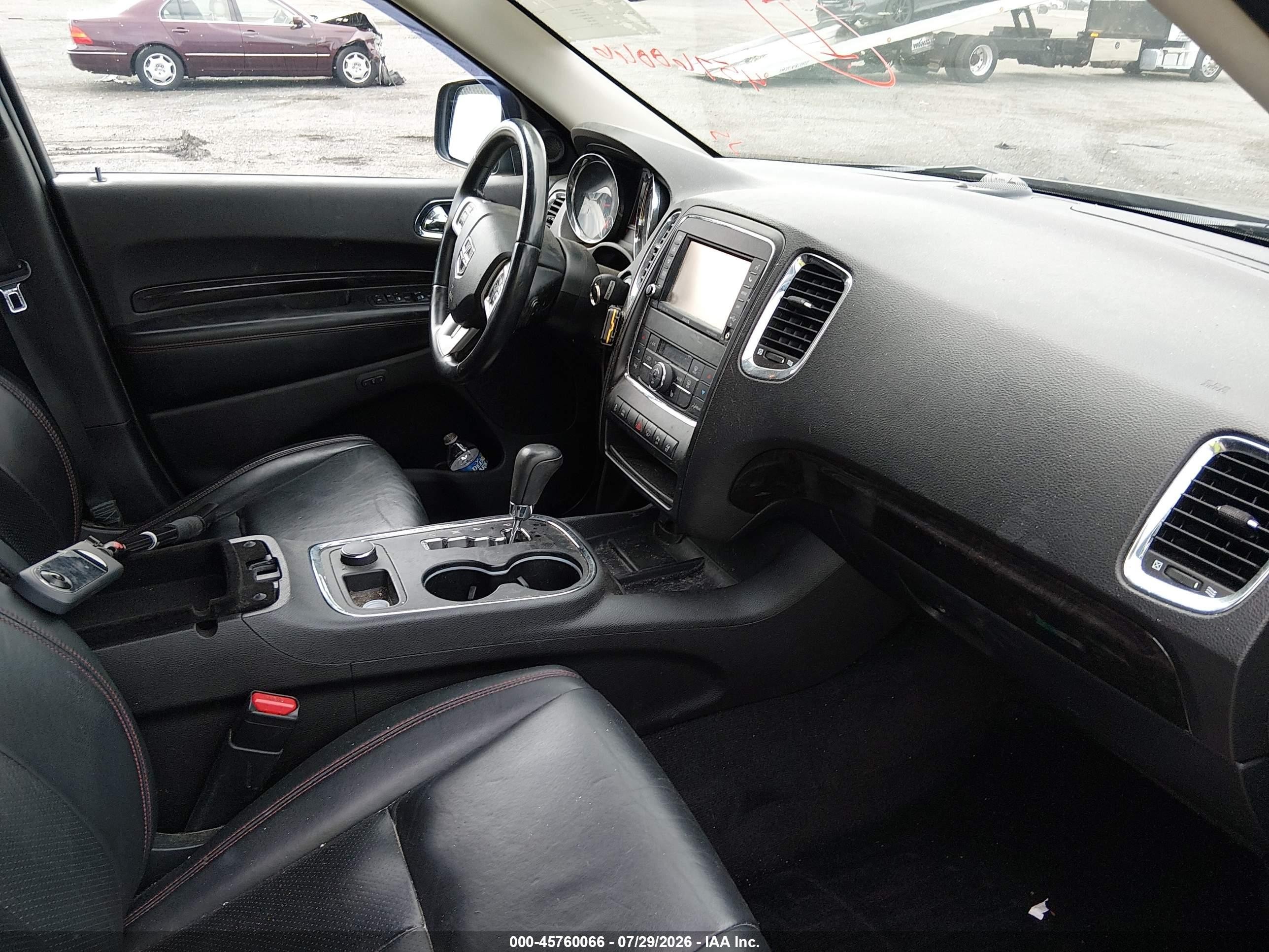 2013 Dodge Durango R/t Black vin: 1C4SDJCT4DC559337
