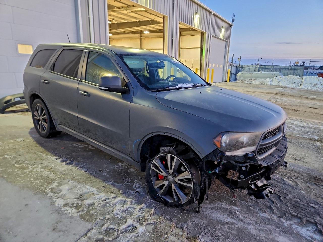 2013 Dodge Durango R/t Gray vin: 1C4SDJCT4DC597179