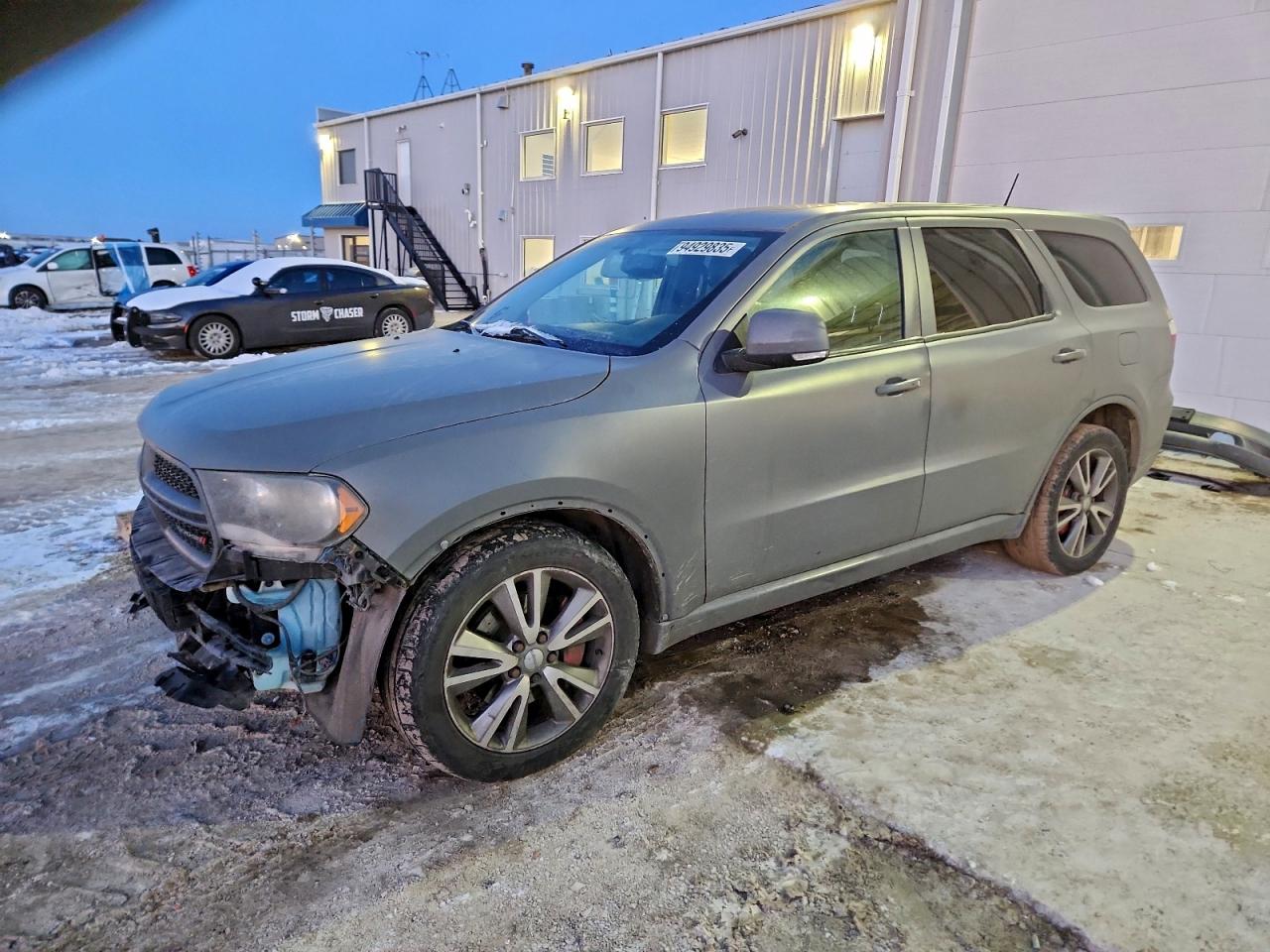 2013 Dodge Durango R/t Gray vin: 1C4SDJCT4DC597179