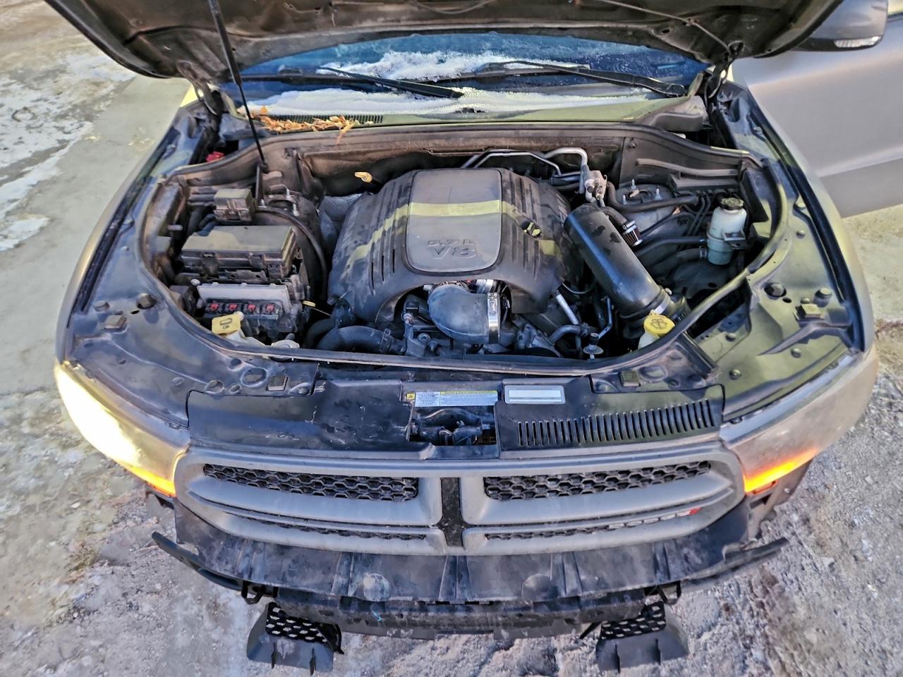 2013 Dodge Durango R/t Gray vin: 1C4SDJCT4DC597179