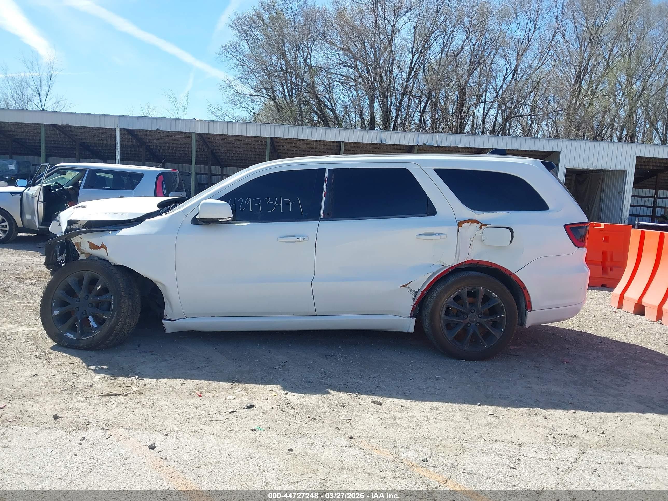 2014 Dodge Durango R/t White vin: 1C4SDJCT4EC468280