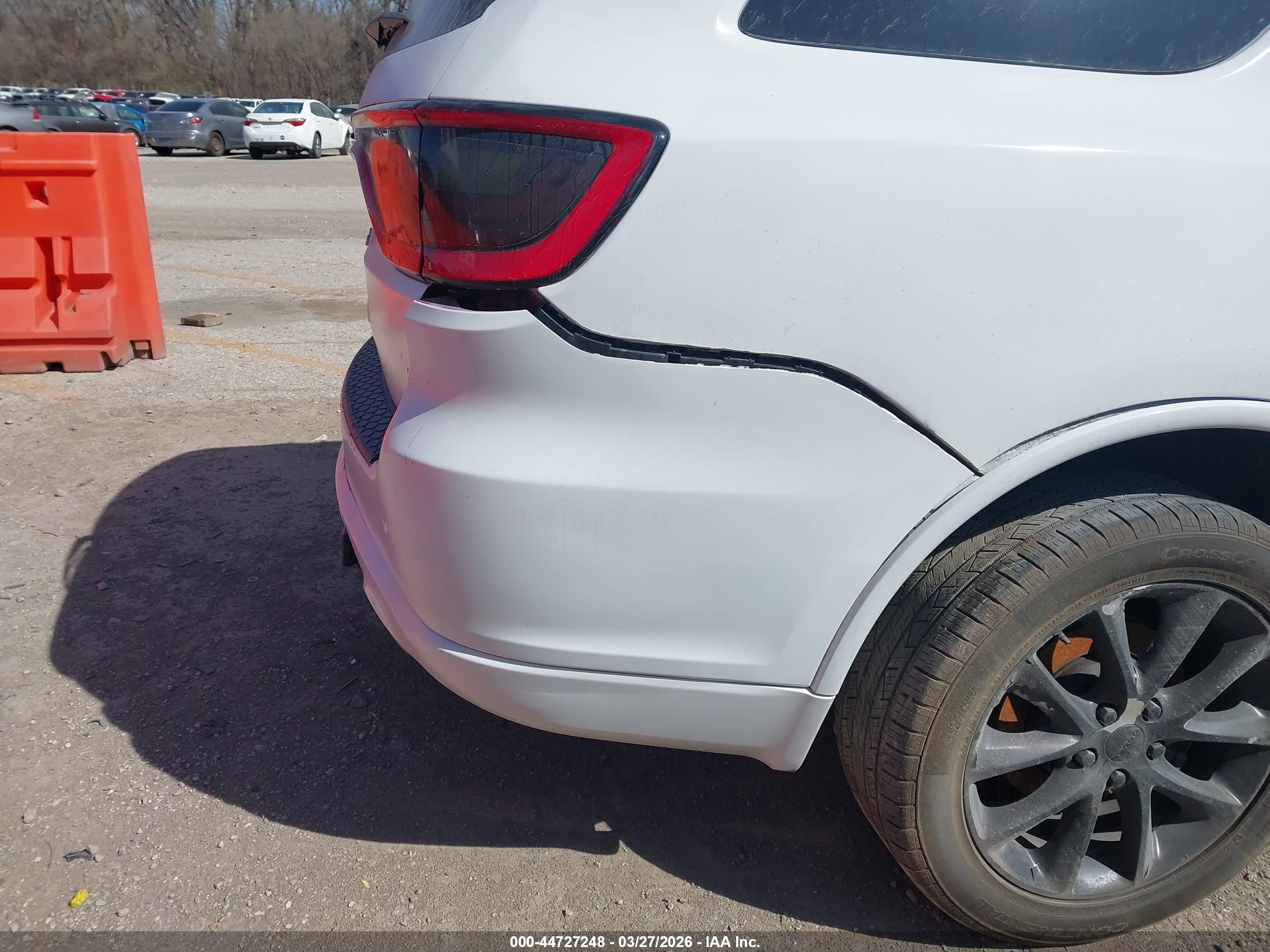 2014 Dodge Durango R/t White vin: 1C4SDJCT4EC468280