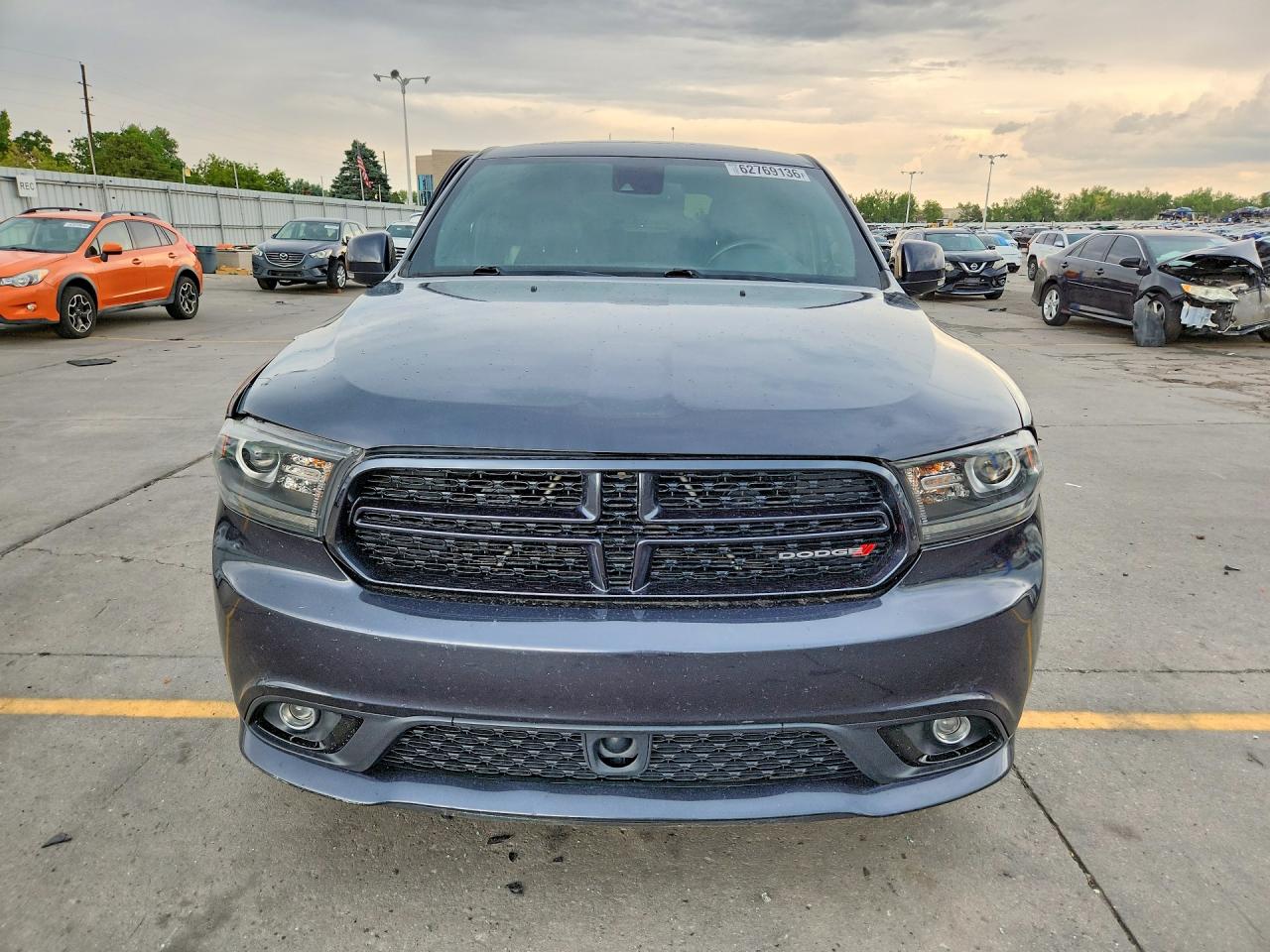 2014 Dodge Durango R/t Gray vin: 1C4SDJCT4EC563017