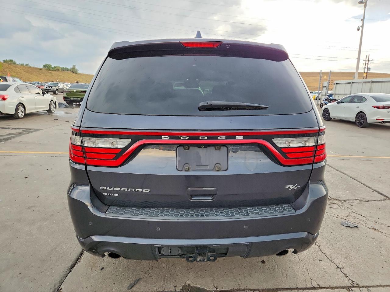 2014 Dodge Durango R/t Gray vin: 1C4SDJCT4EC563017