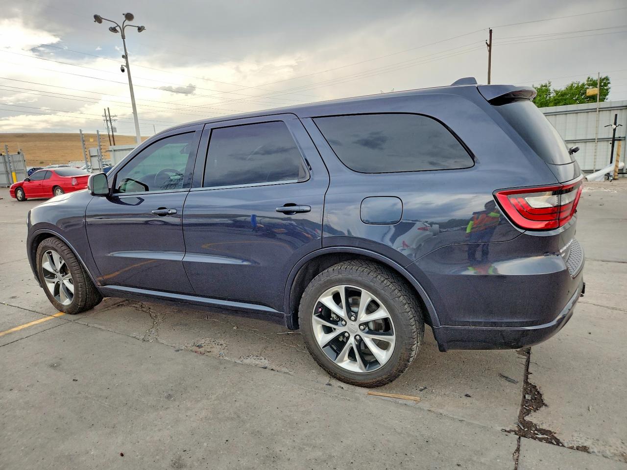2014 Dodge Durango R/t Gray vin: 1C4SDJCT4EC563017