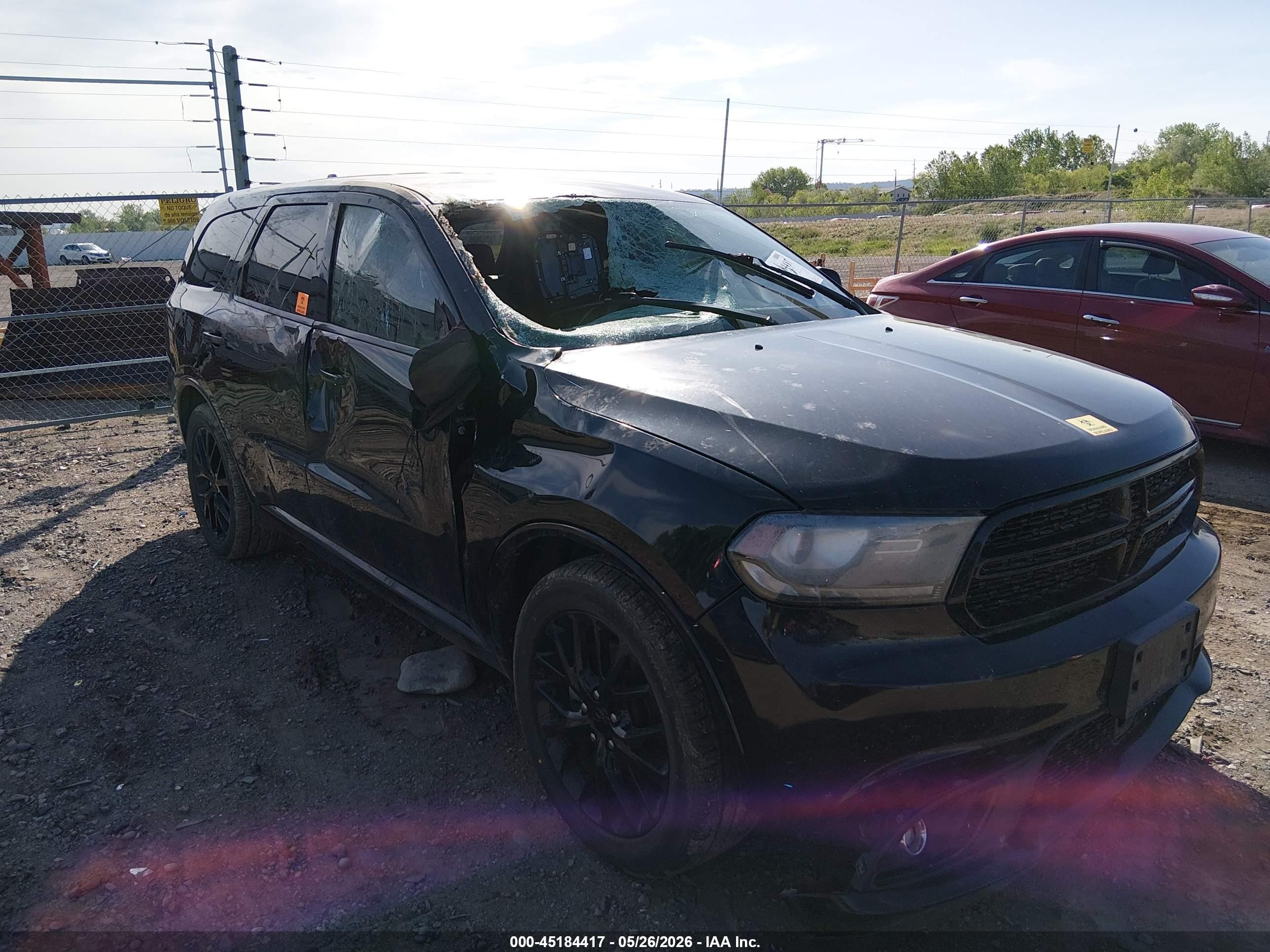 2015 Dodge Durango R/t Black vin: 1C4SDJCT4FC789625