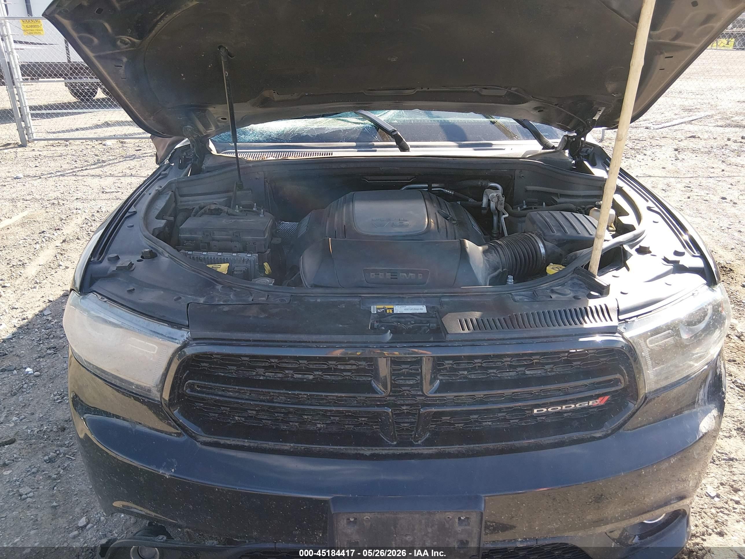 2015 Dodge Durango R/t Black vin: 1C4SDJCT4FC789625