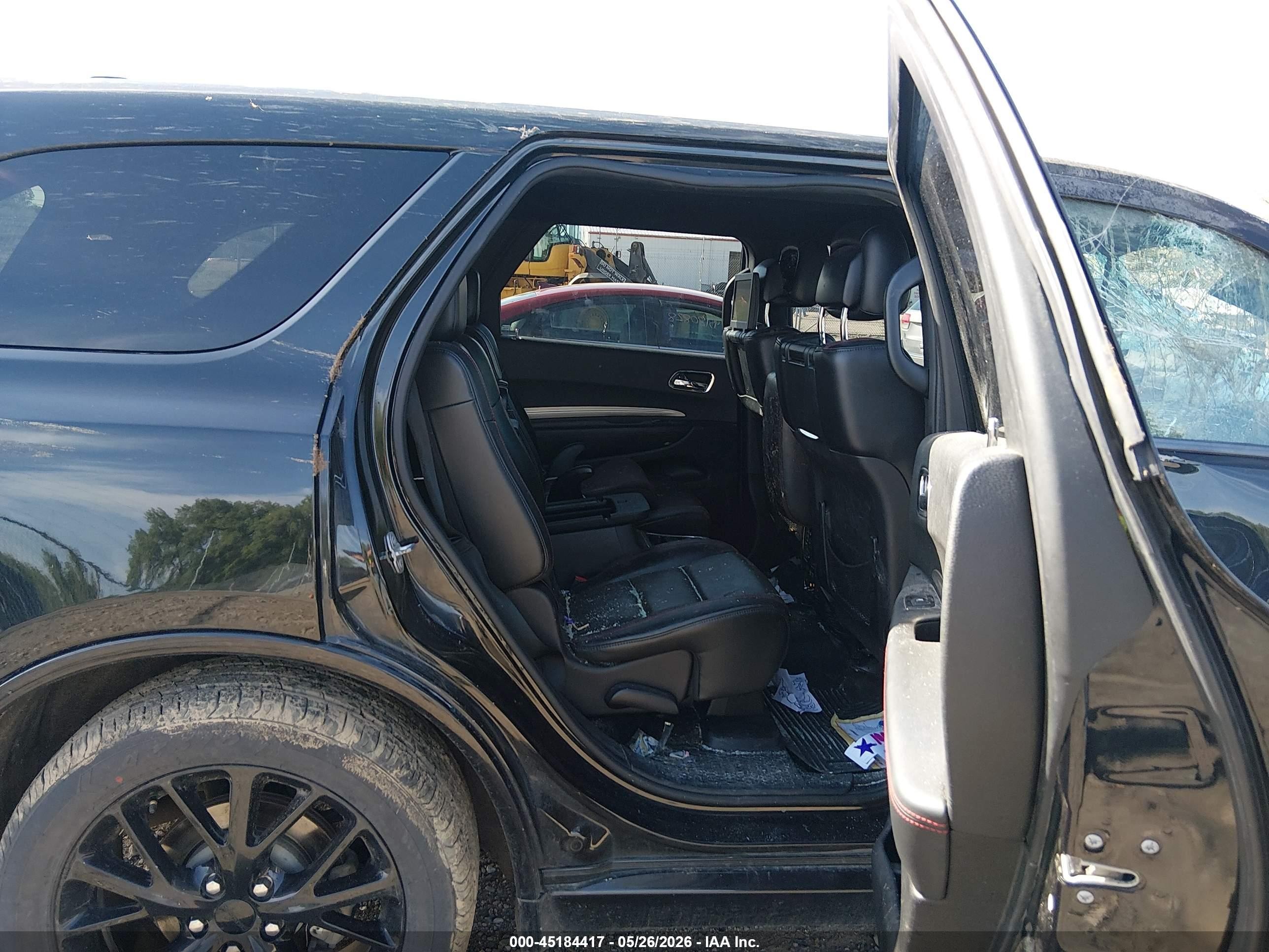 2015 Dodge Durango R/t Black vin: 1C4SDJCT4FC789625