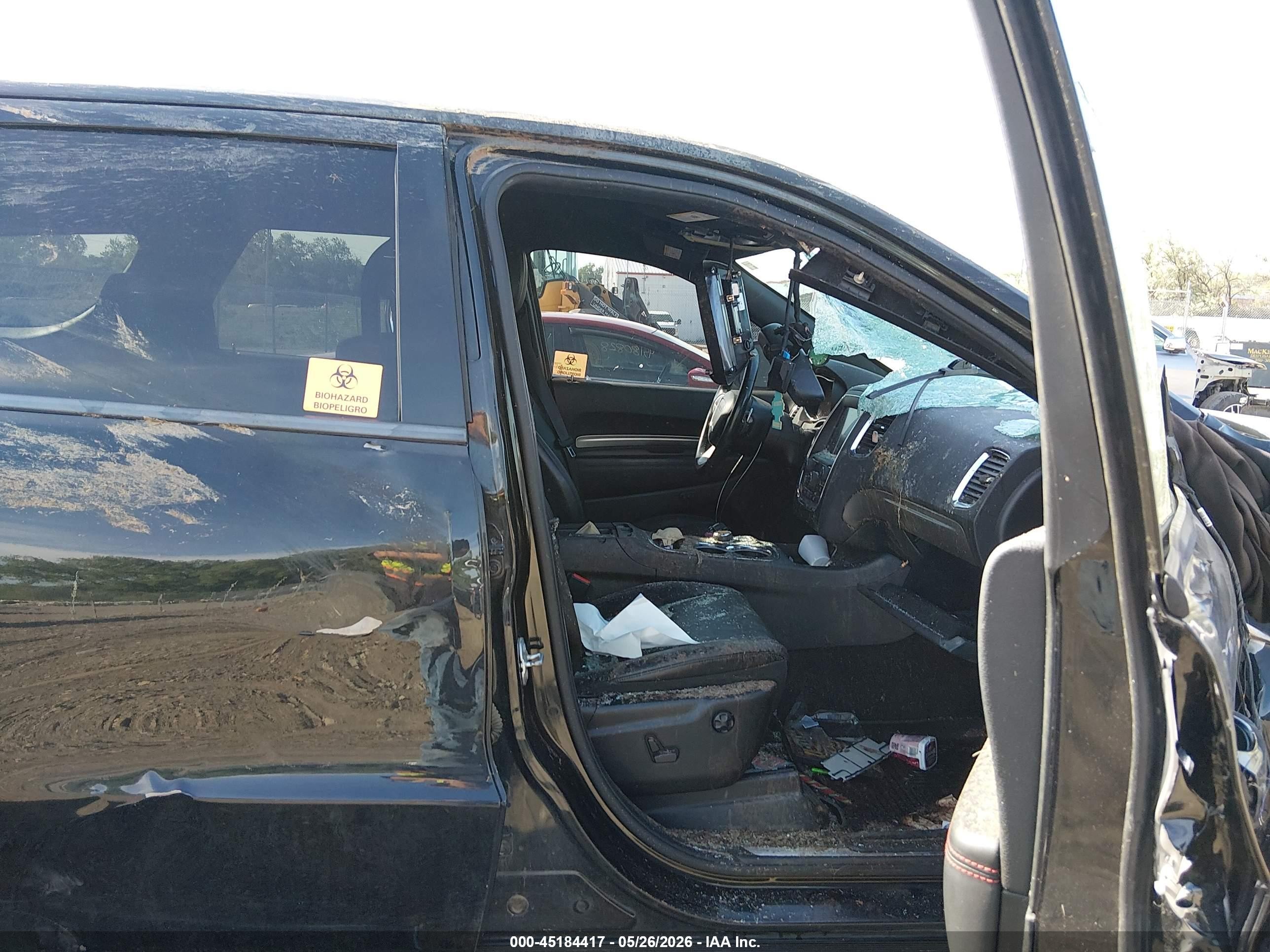 2015 Dodge Durango R/t Black vin: 1C4SDJCT4FC789625