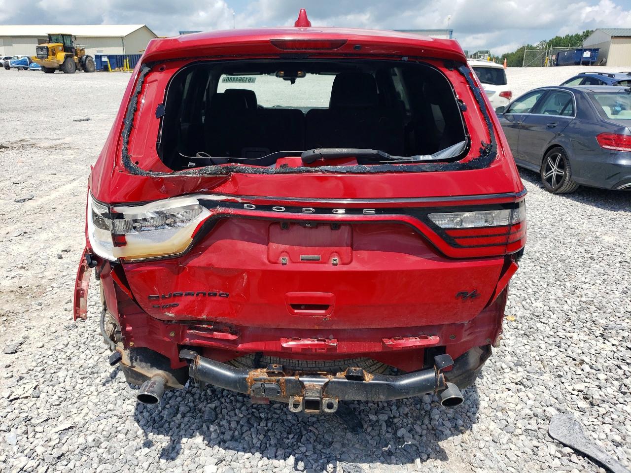2015 Dodge Durango R/t Red vin: 1C4SDJCT4FC826933