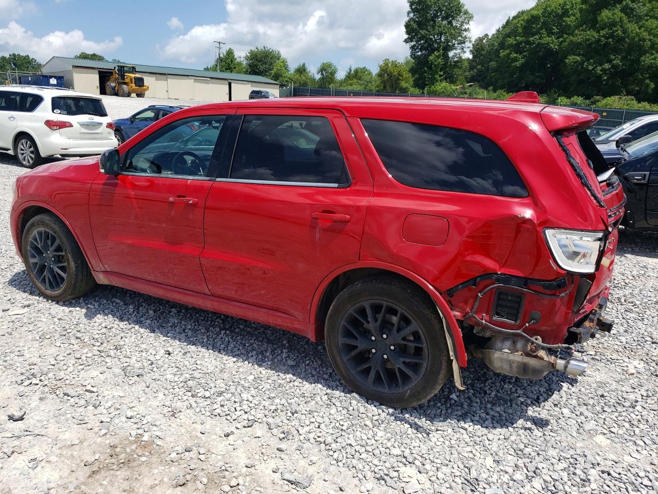 2015 Dodge Durango R/t Red vin: 1C4SDJCT4FC826933