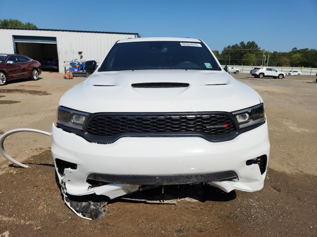2025 Dodge Durango R/t White vin: 1C4SDJCT4SC523225