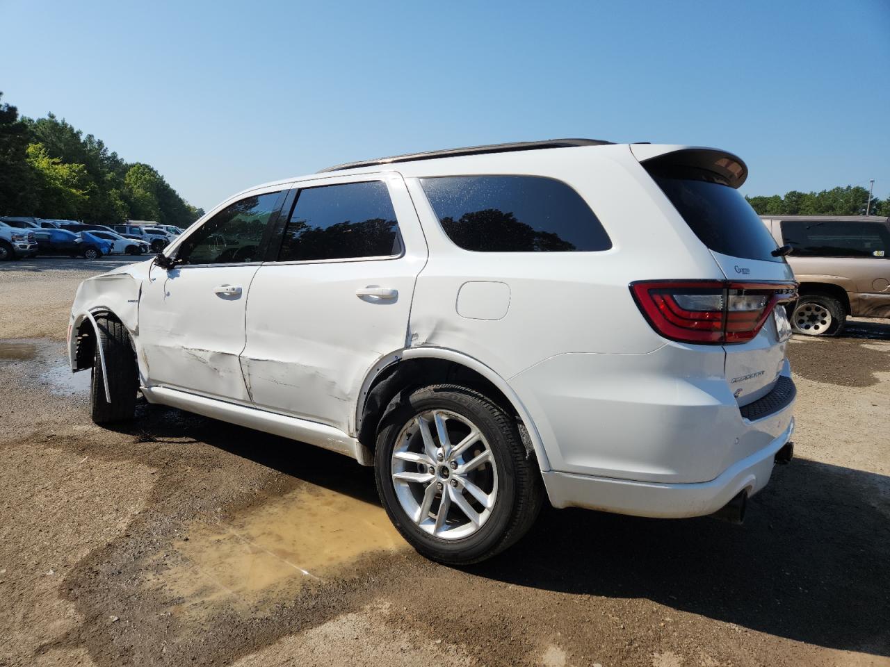 2025 Dodge Durango R/t White vin: 1C4SDJCT4SC523225