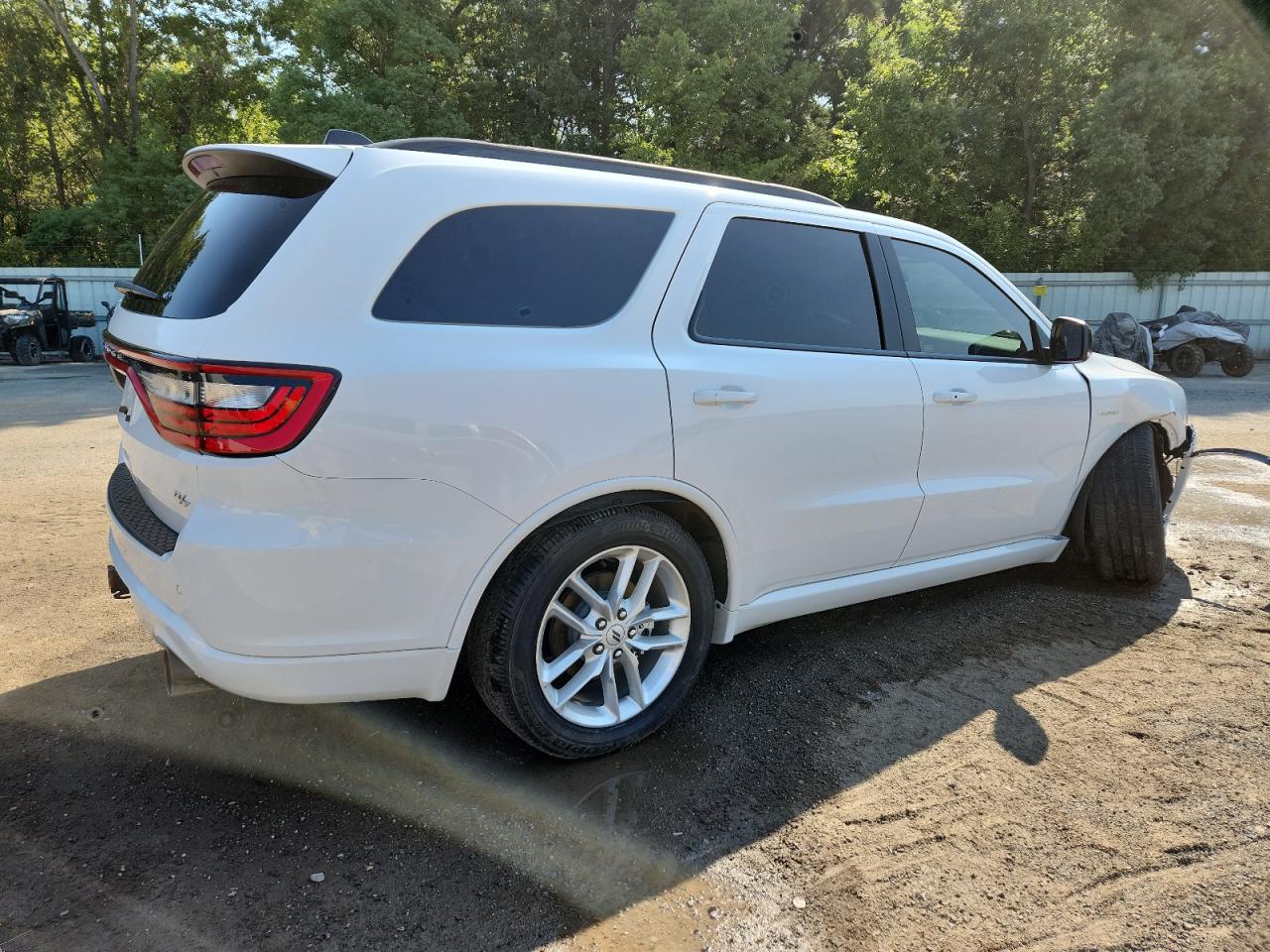 2025 Dodge Durango R/t White vin: 1C4SDJCT4SC523225