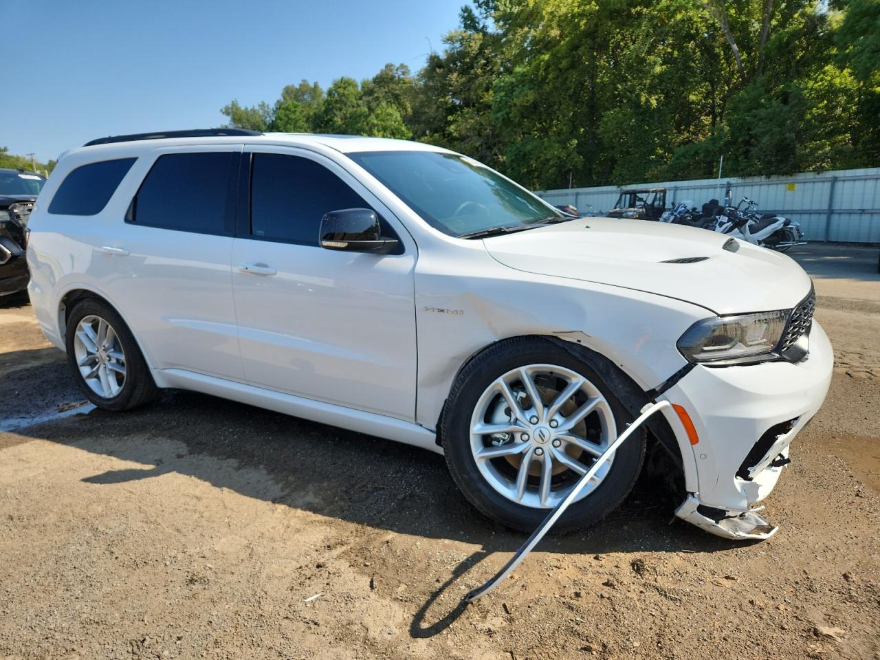 2025 Dodge Durango R/t White vin: 1C4SDJCT4SC523225