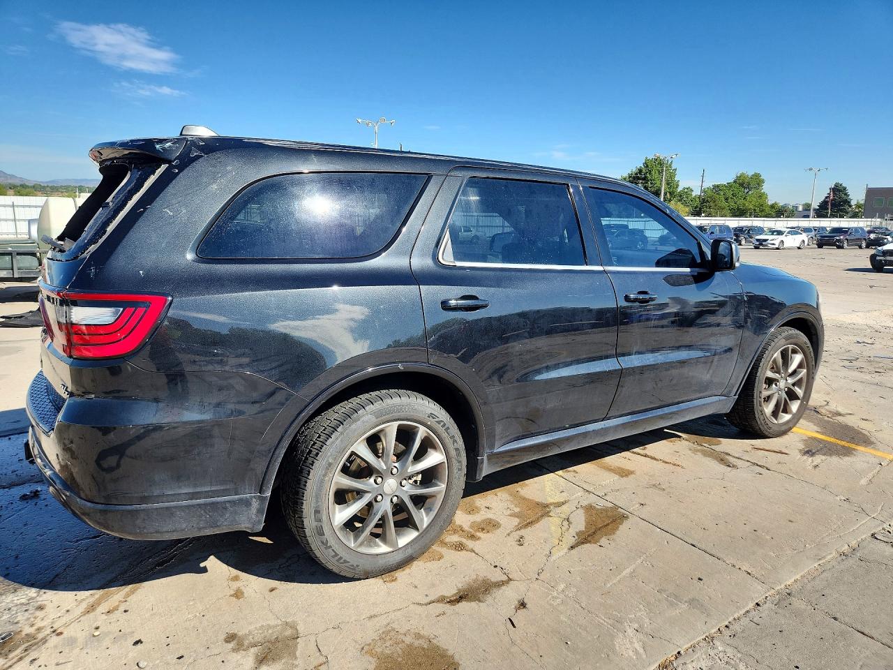 2014 Dodge Durango R/t Black vin: 1C4SDJCT5EC397204