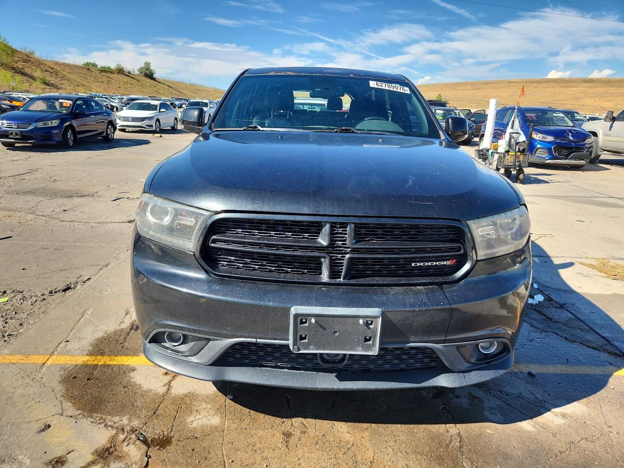2014 Dodge Durango R/t Black vin: 1C4SDJCT5EC397204