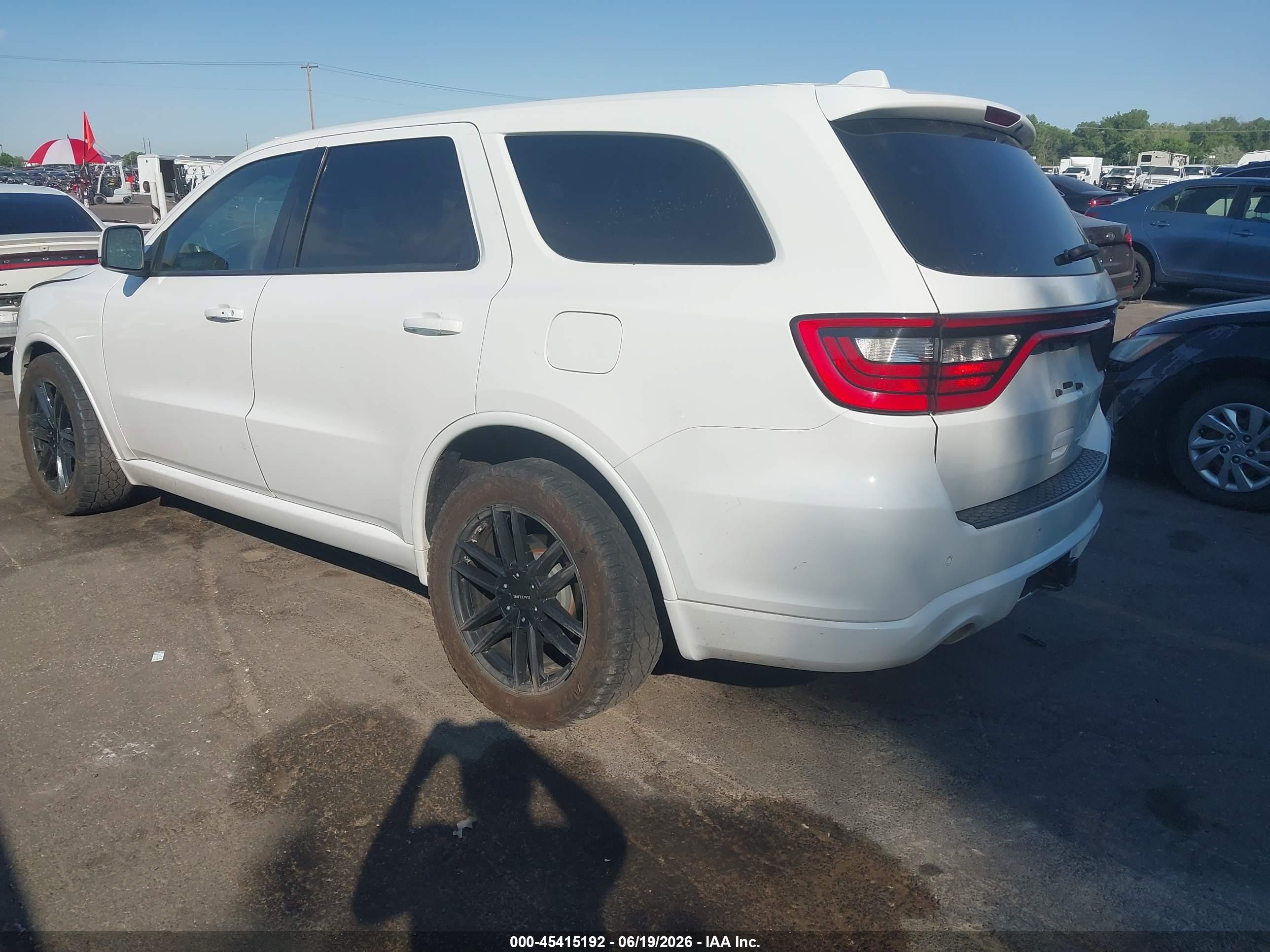 2014 Dodge Durango R/t Белый vin: 1C4SDJCT5EC468269