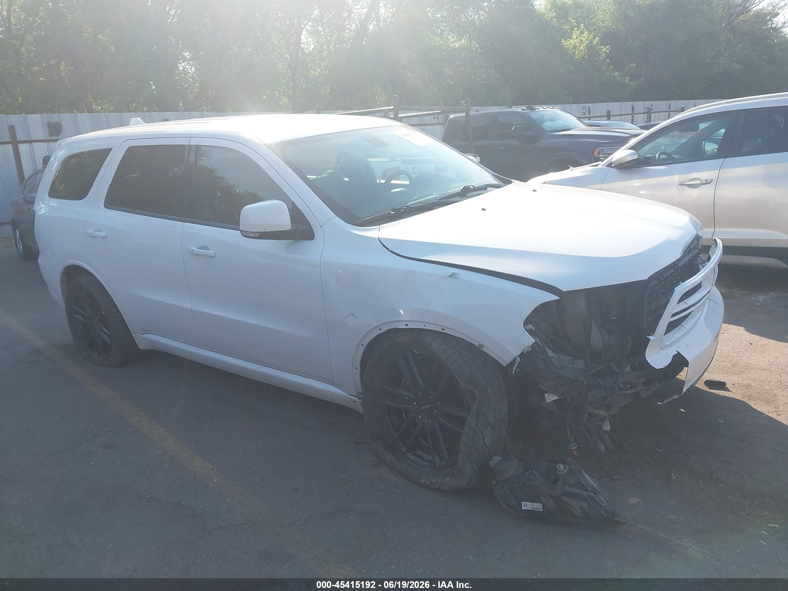 2014 Dodge Durango R/t Белый vin: 1C4SDJCT5EC468269