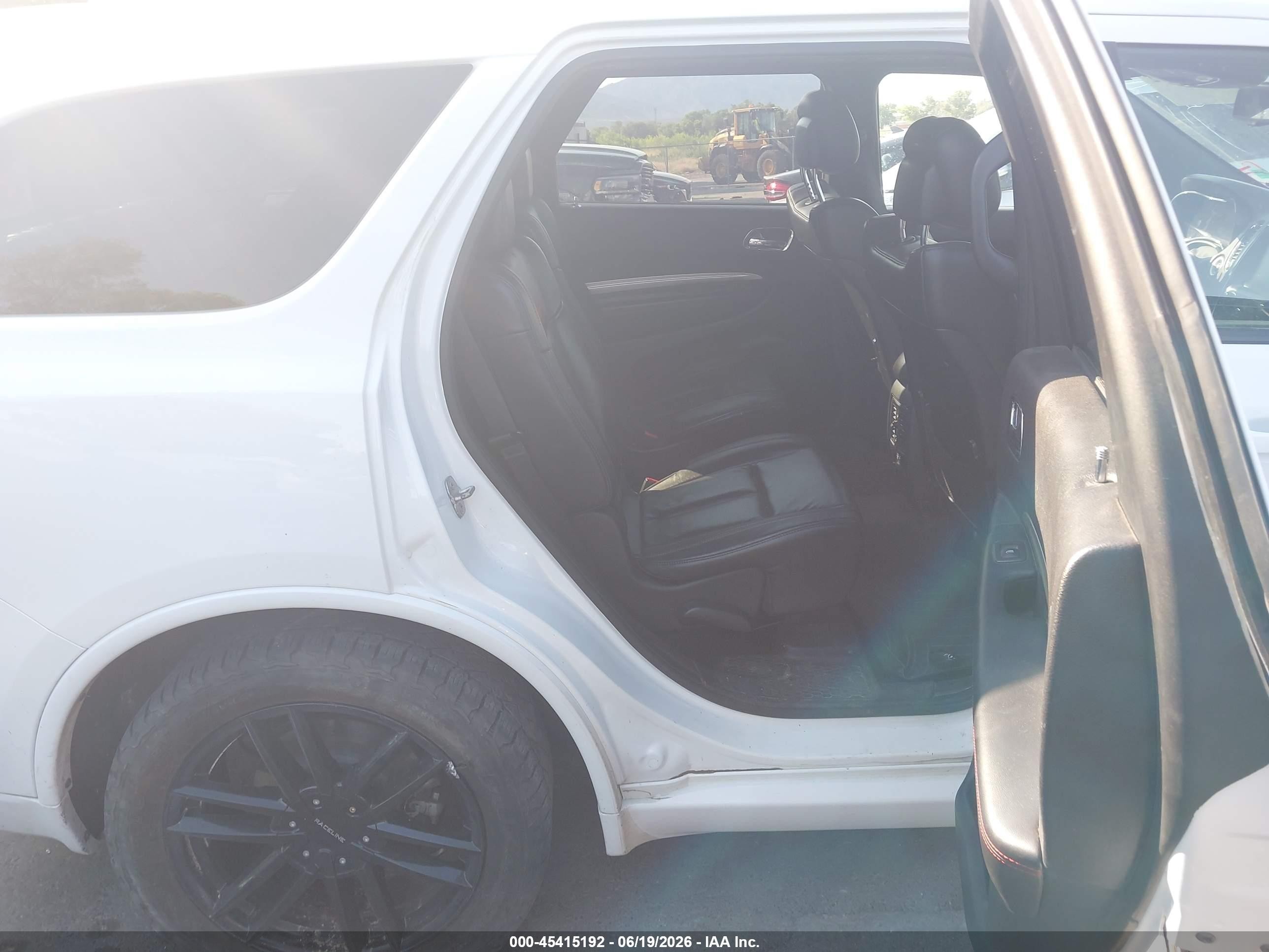 2014 Dodge Durango R/t Белый vin: 1C4SDJCT5EC468269