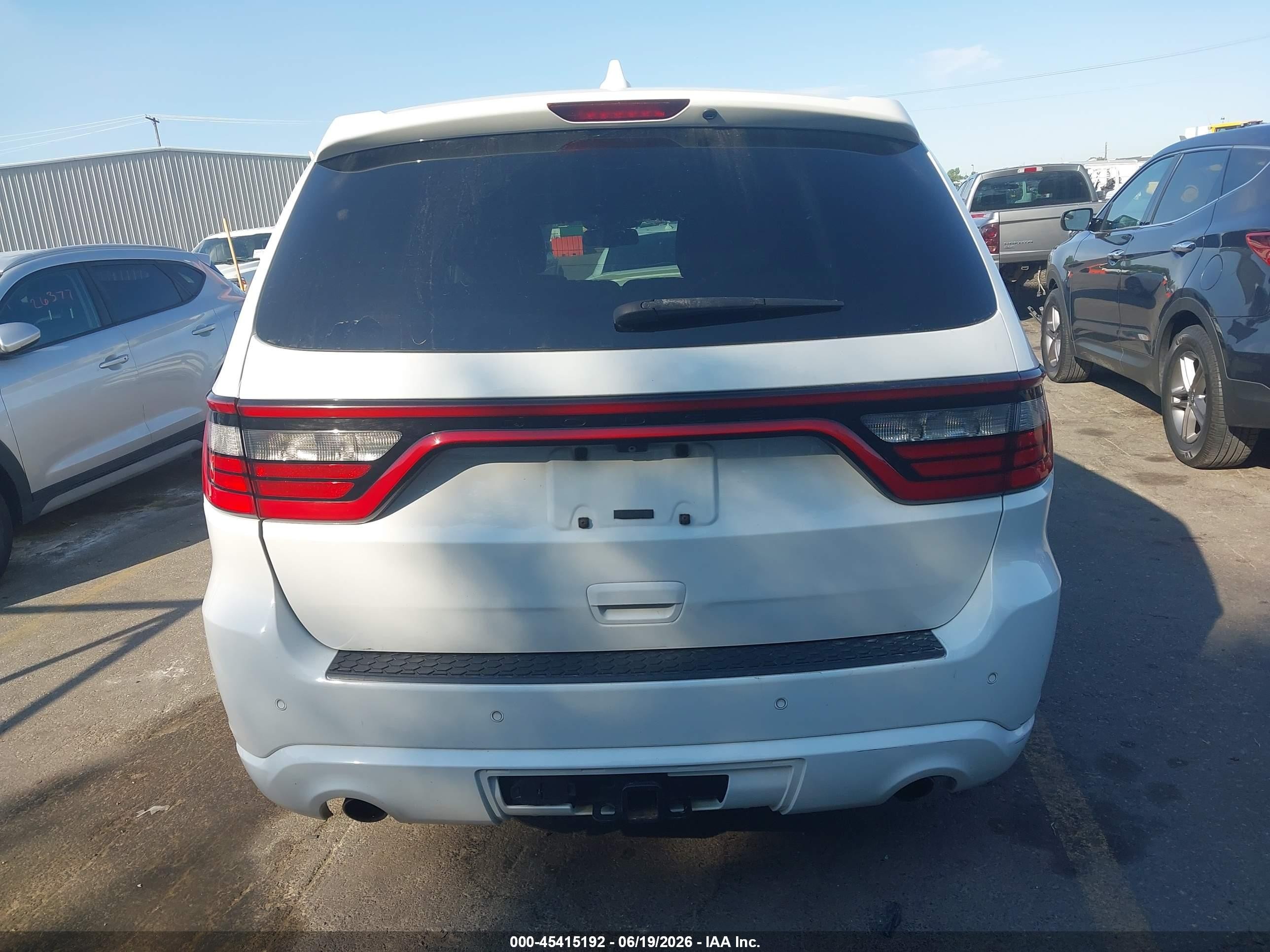 2014 Dodge Durango R/t Белый vin: 1C4SDJCT5EC468269