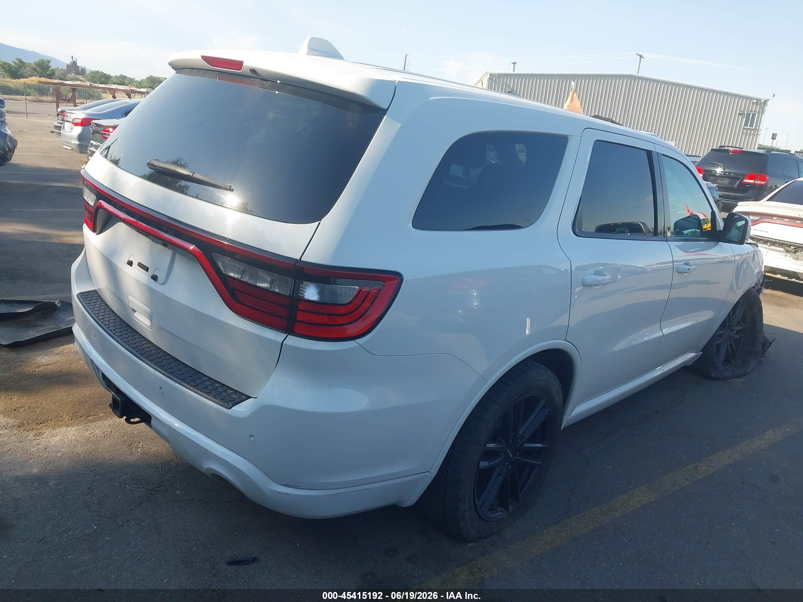 2014 Dodge Durango R/t Белый vin: 1C4SDJCT5EC468269