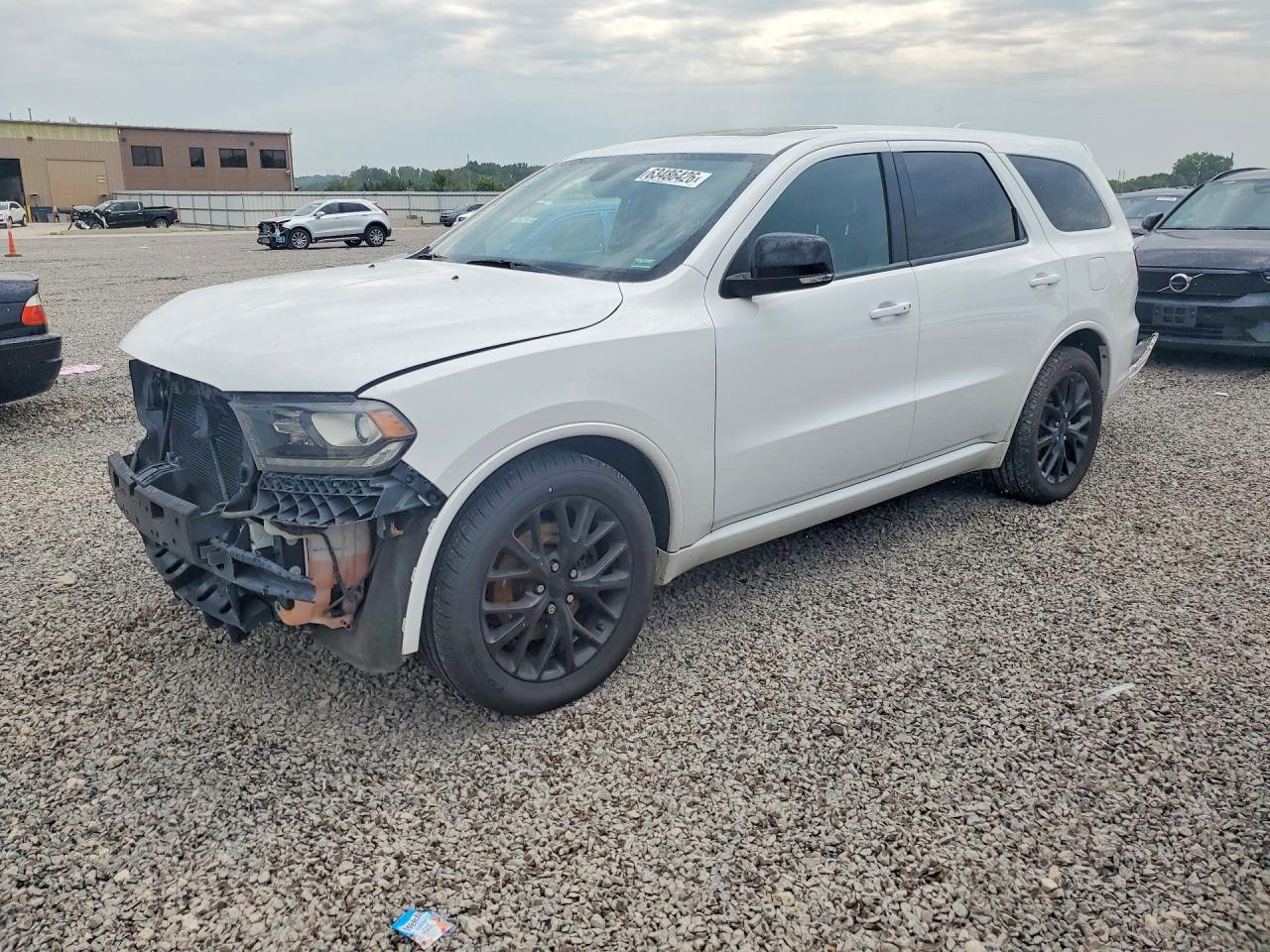 2014 Dodge Durango R/t White vin: 1C4SDJCT5EC978430