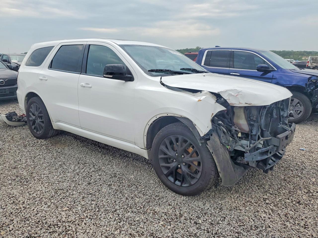 2014 Dodge Durango R/t White vin: 1C4SDJCT5EC978430